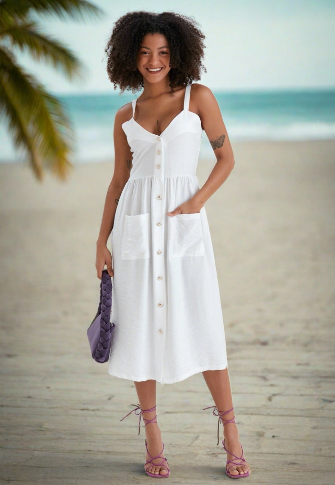 Cami Shirt Dress - By Jenerique image 0