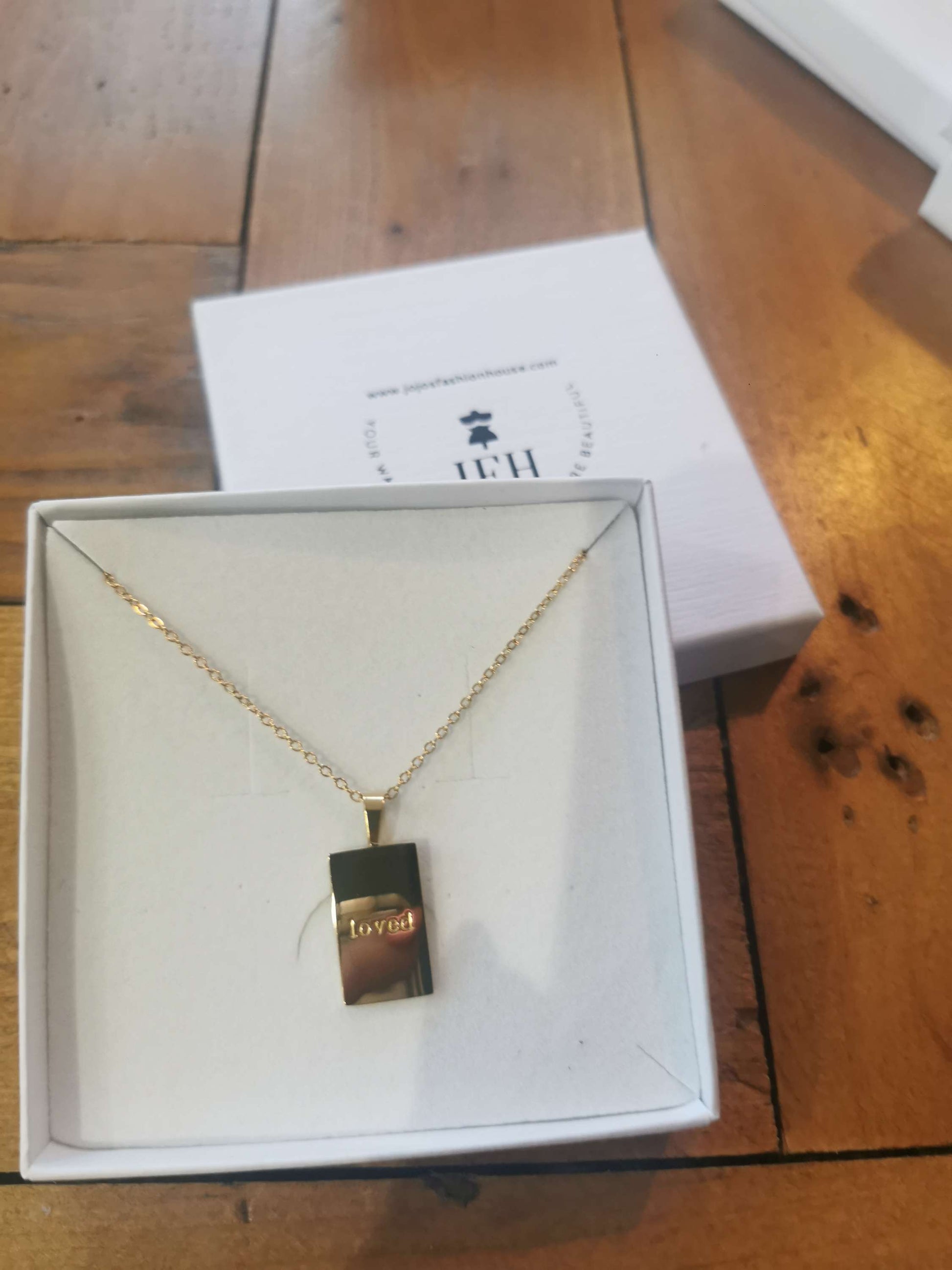 Loved Gold Necklace image 0