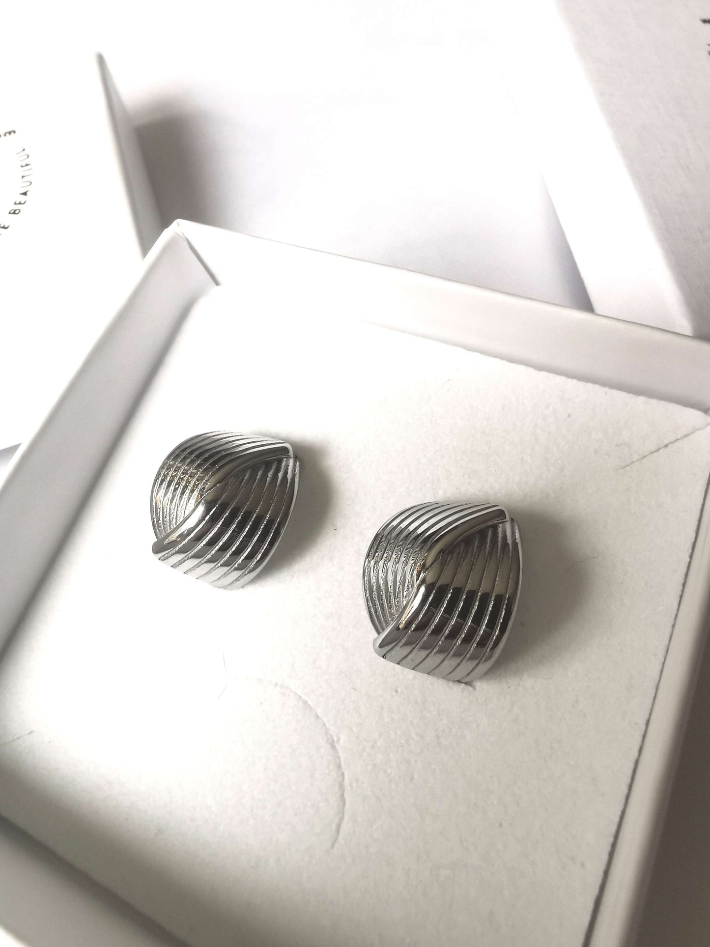 Heidi Silver Stud image 2