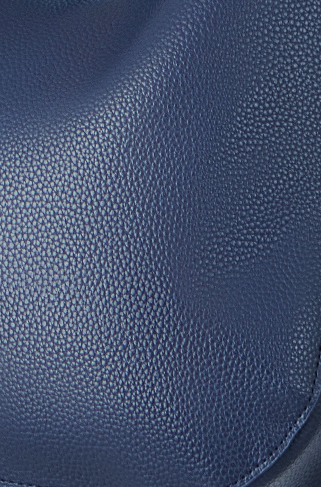 Navy Shoulder Bag With Detachable Inside Purse