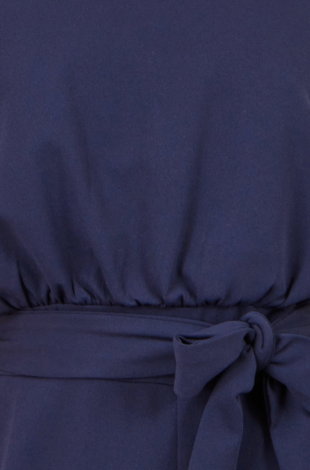 Navy Batwing Jumpsuit