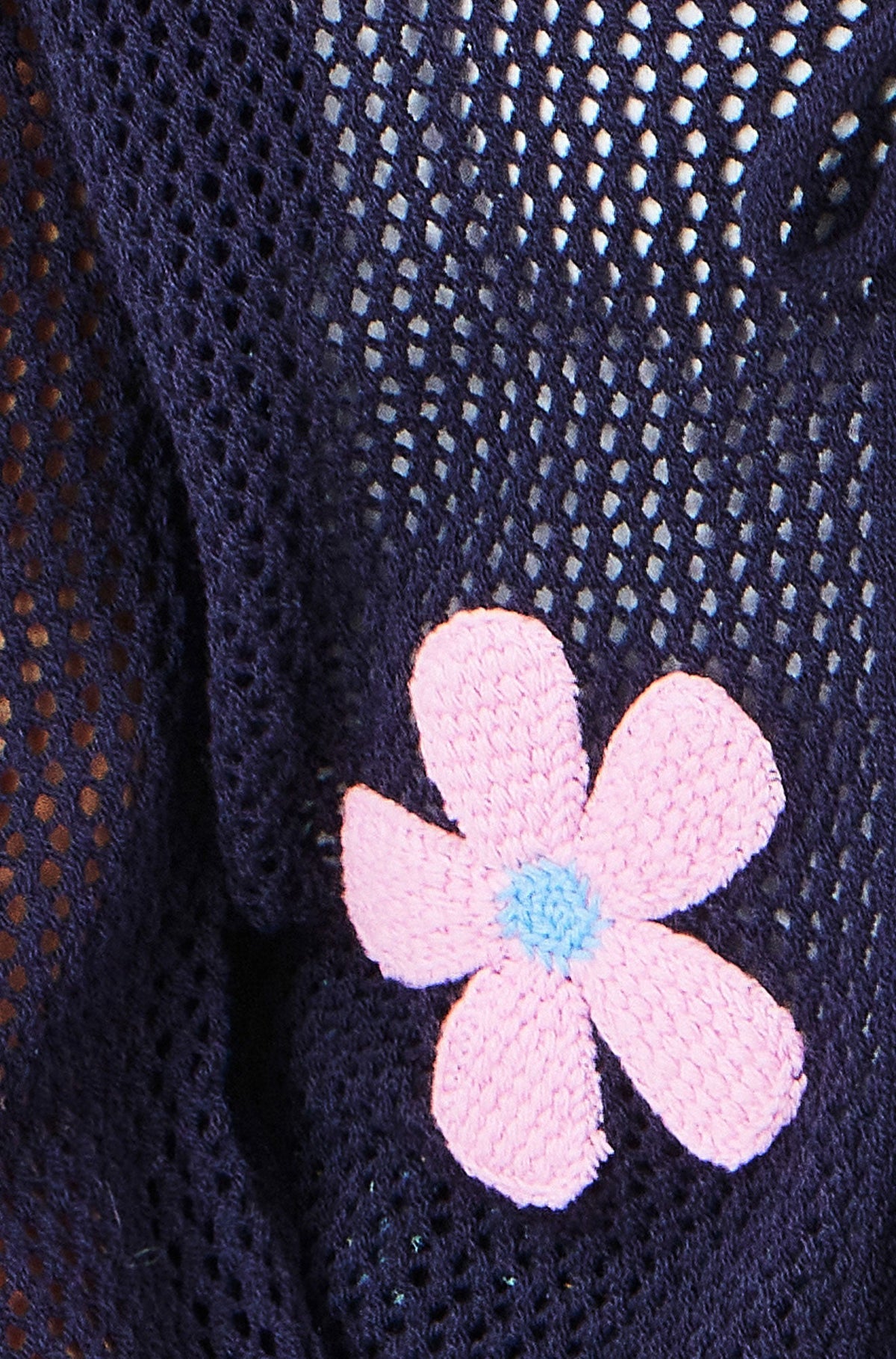 Navy Floral Cardigan