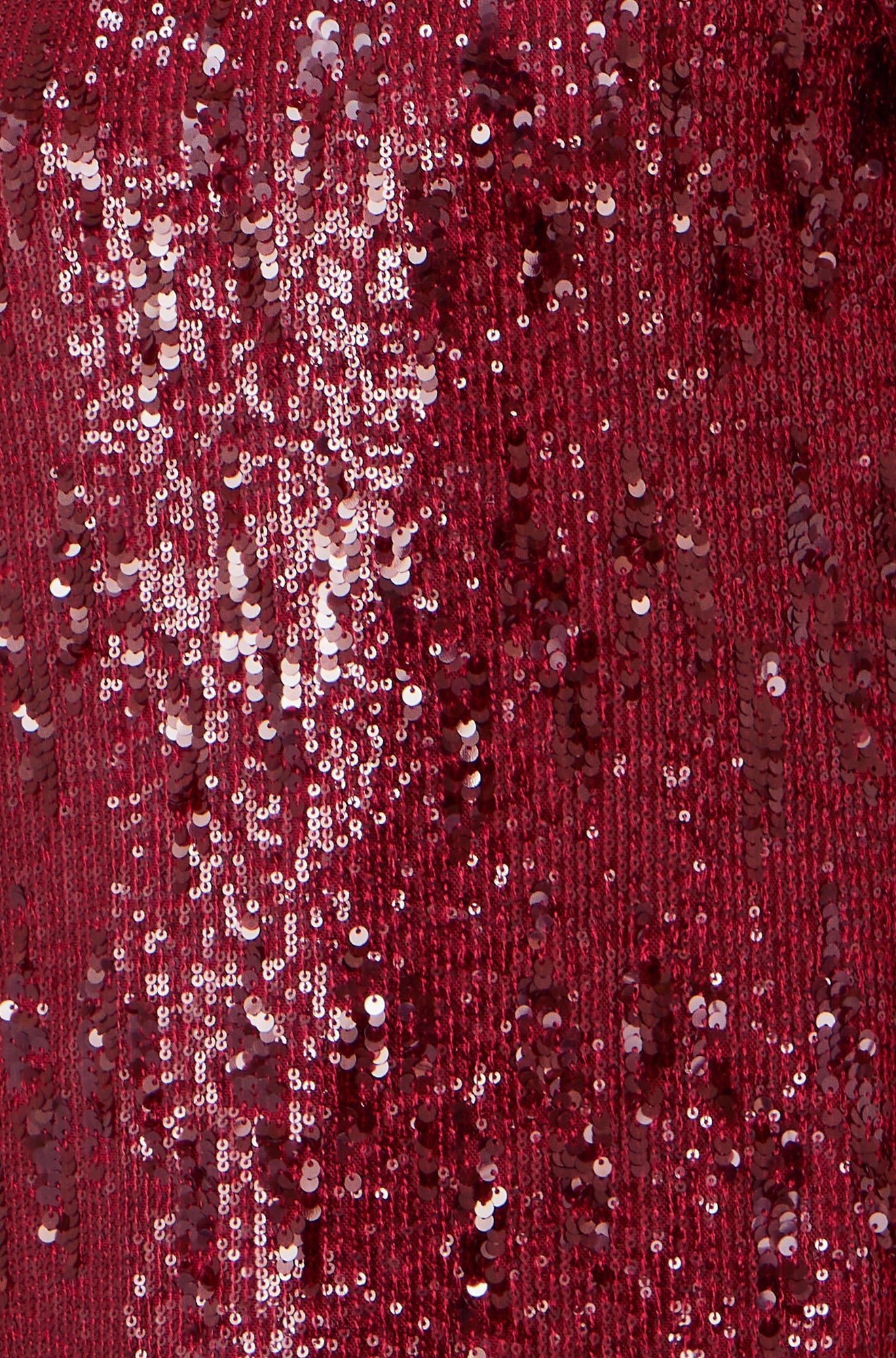 Burgundy Sequin Stretch Tunic Dress - Sizes 8 to 16