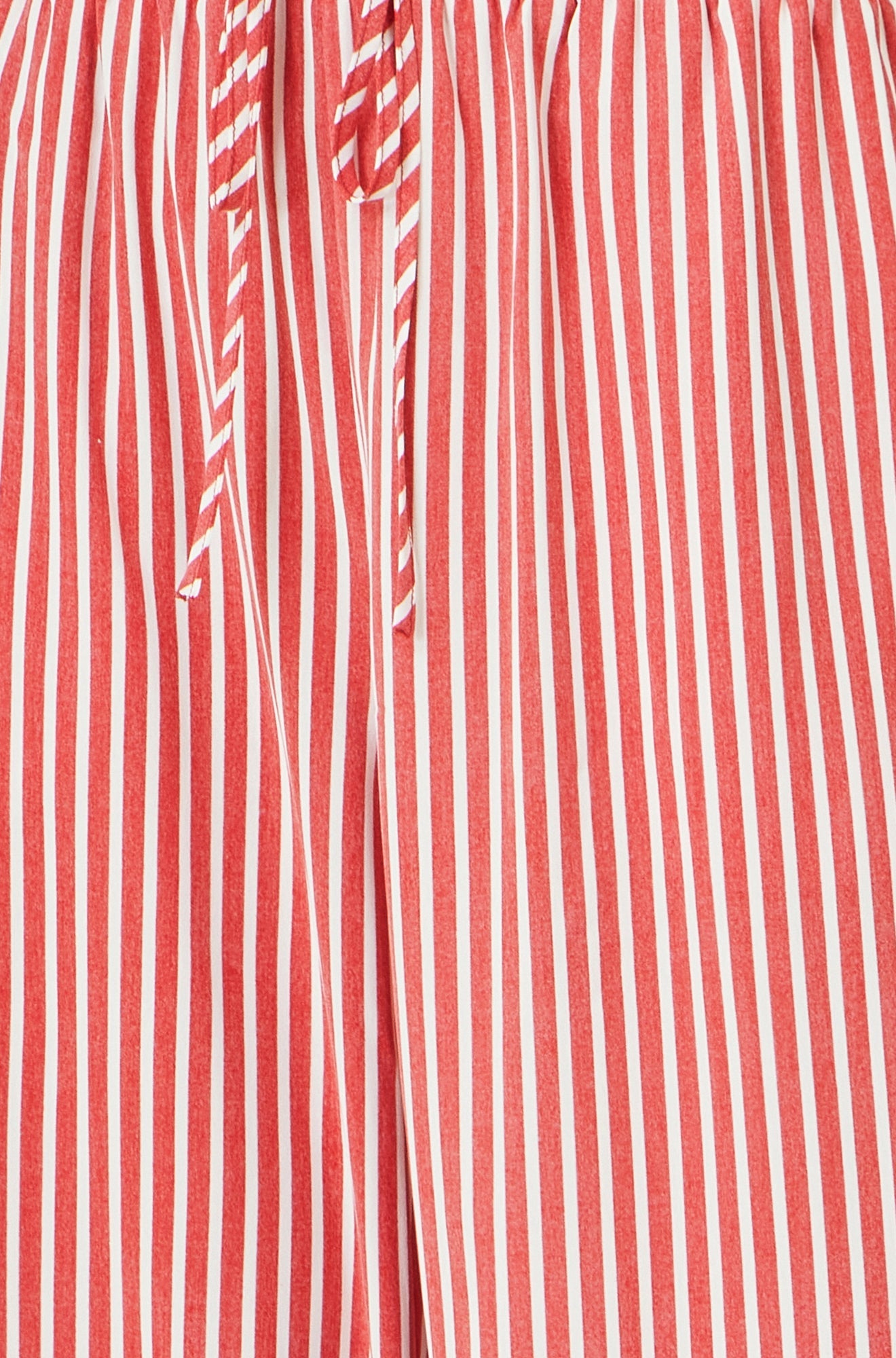 Red Stripe Relaxed Trousers
