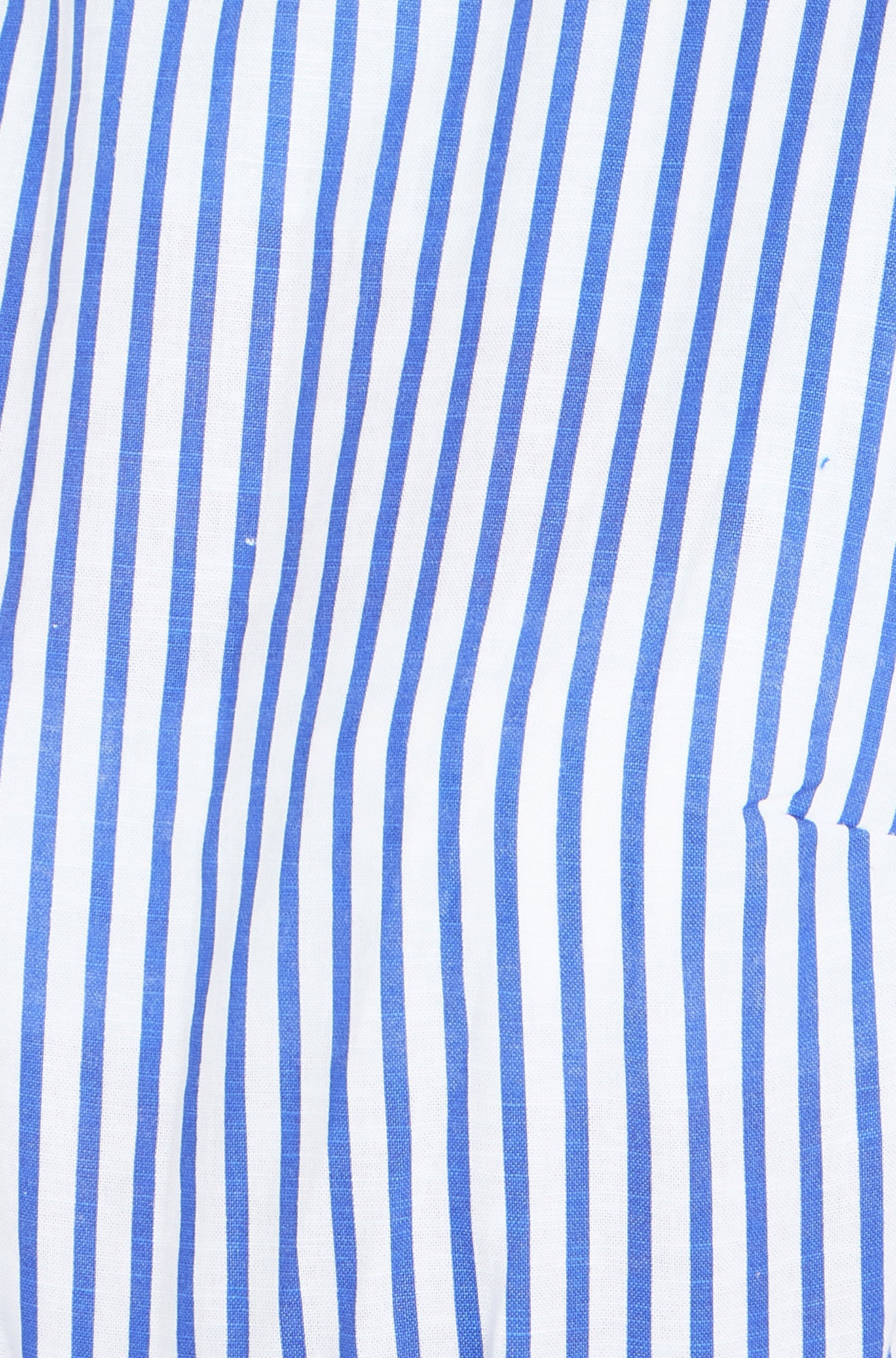 Blue Cotton Stripe Culotte Jumpsuit