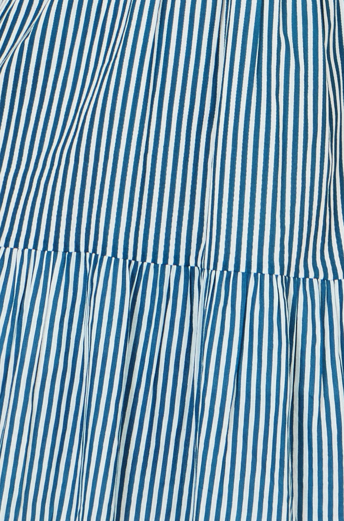 Blue Stripe Cotton Sundress
