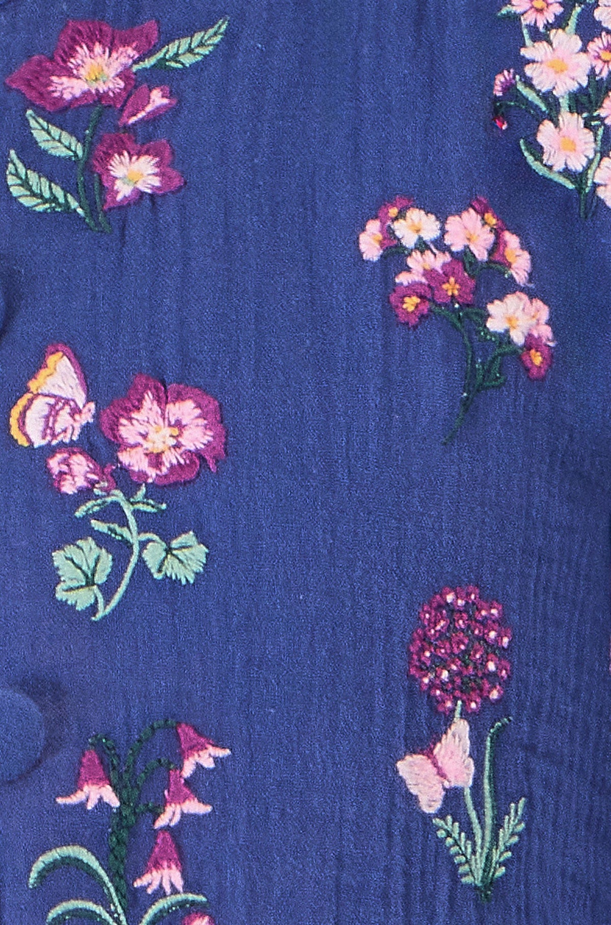 Blue Floral Reversible Jacket