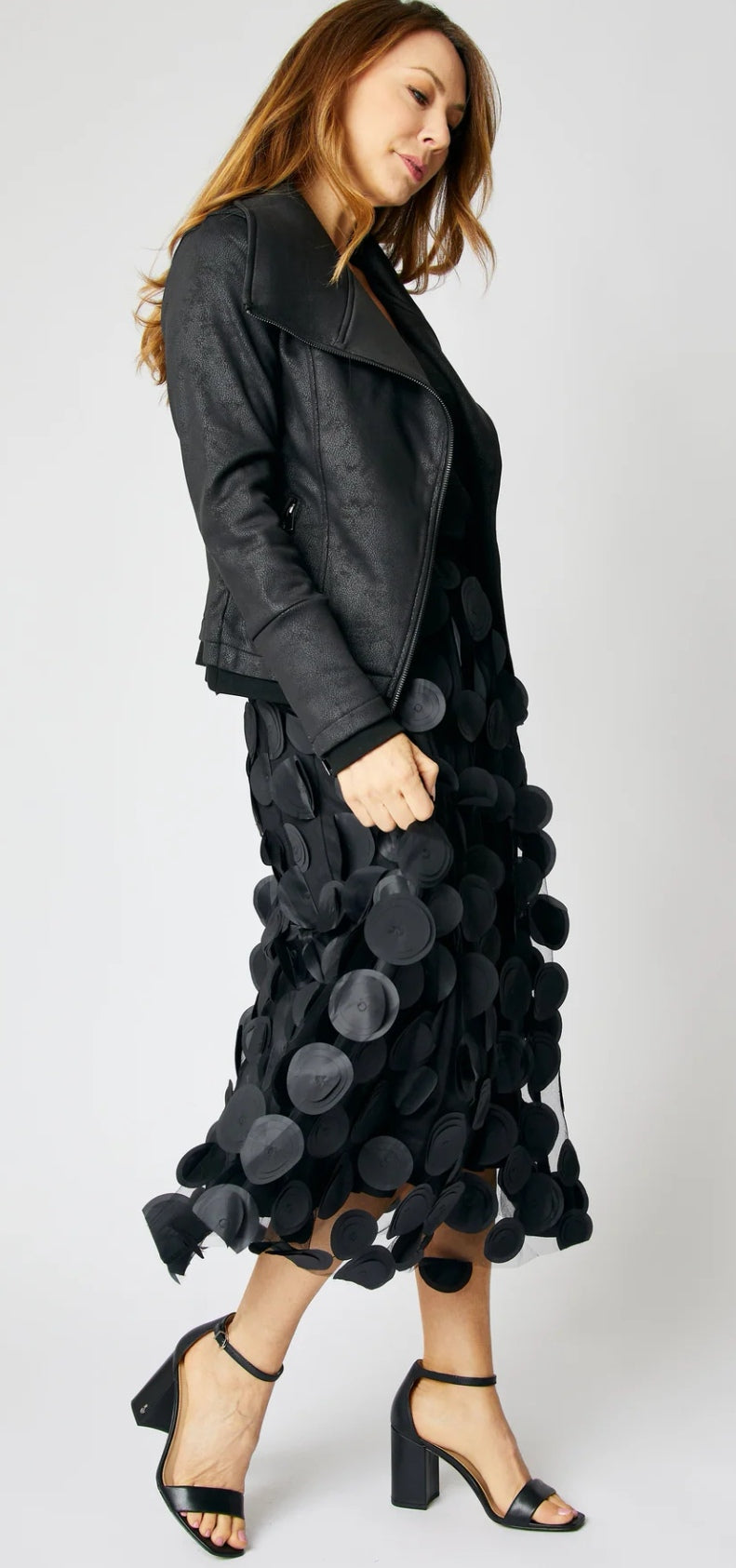 Tulle Disc Midi Skirt  image 1