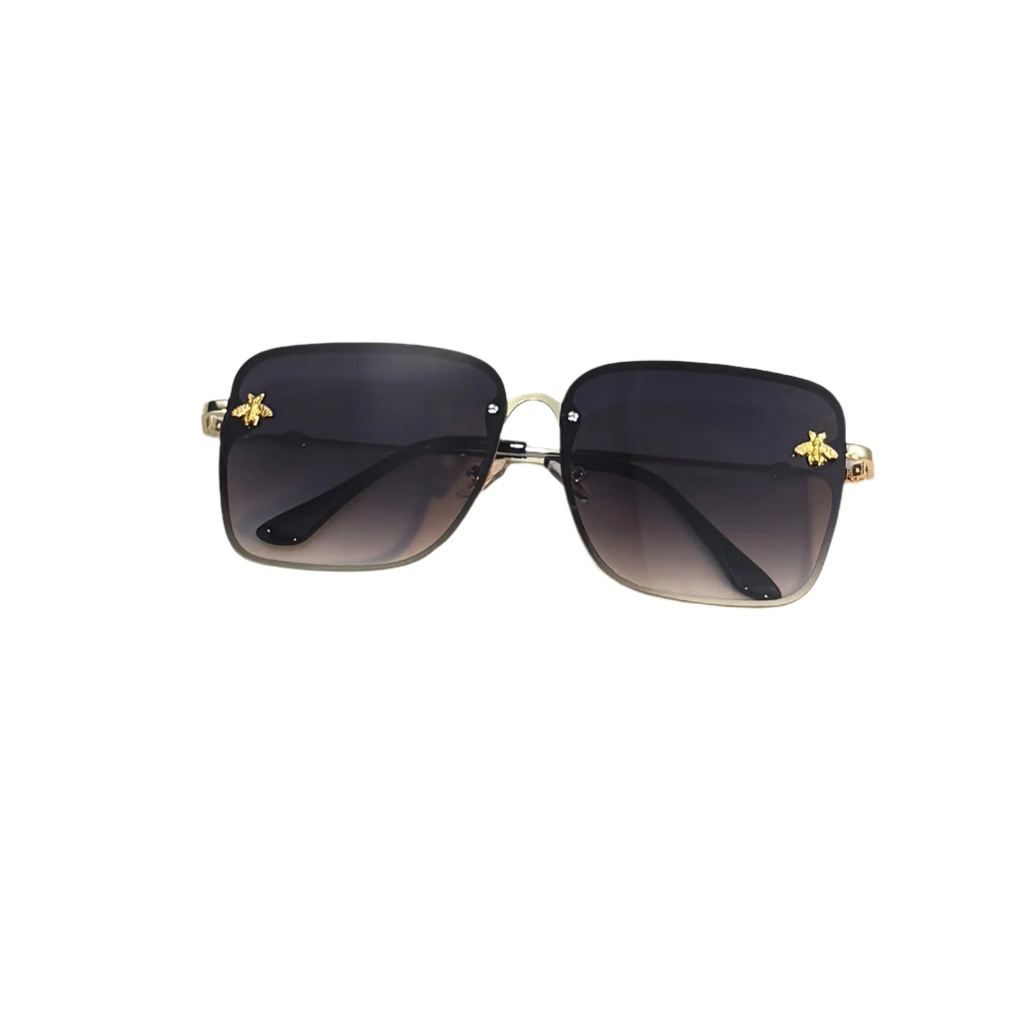Bee Detail Gradient AC Lens Sunglasses