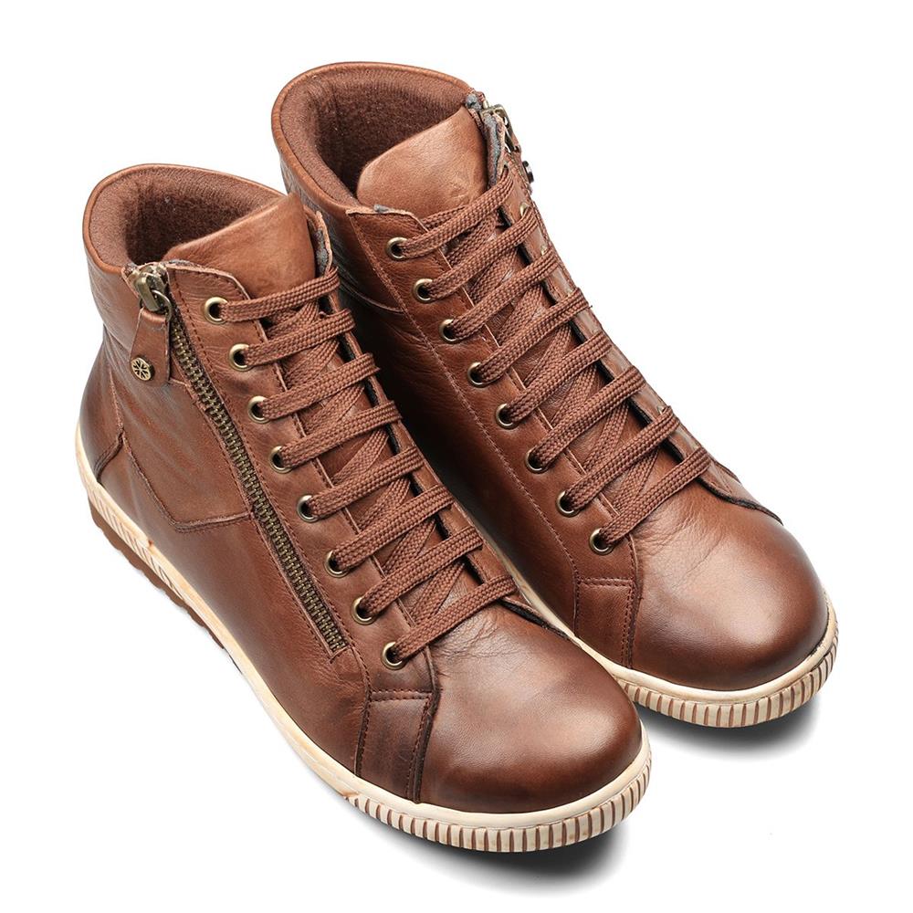 Soft Leather High-Tops