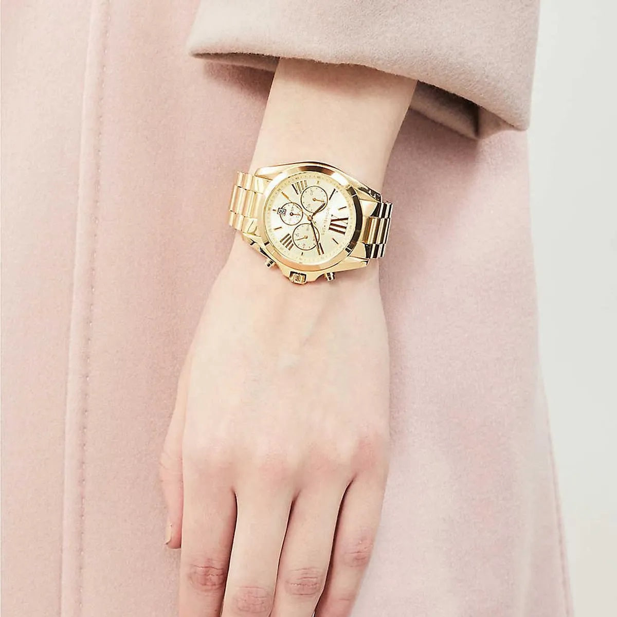 Michael Kors Bradshaw Women's Gold Watch - MK5605