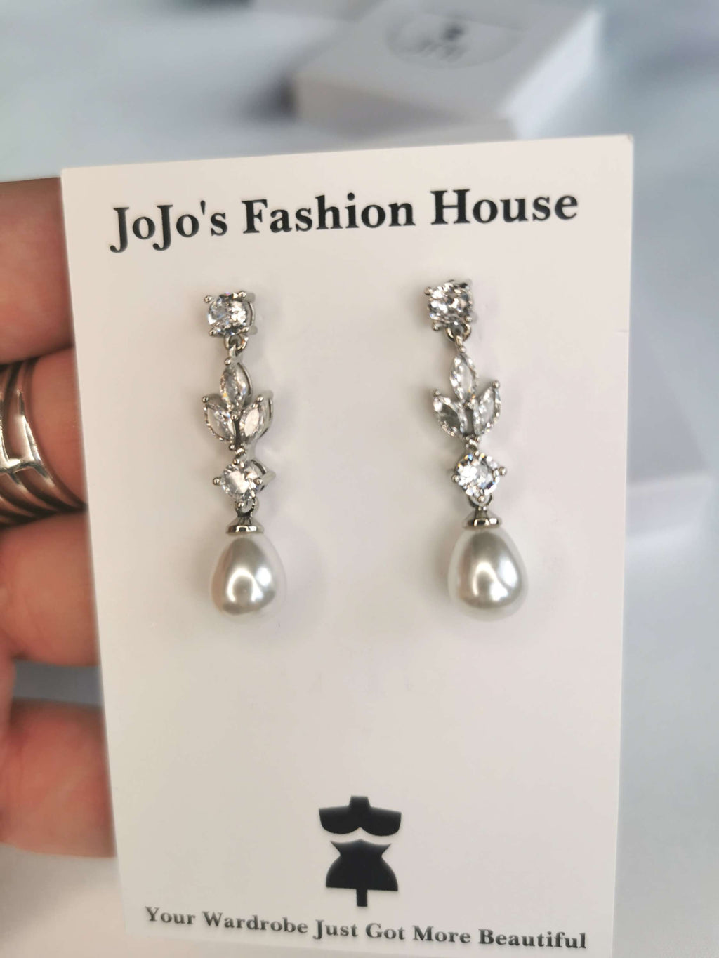 Melissa Drop Silver  image 3