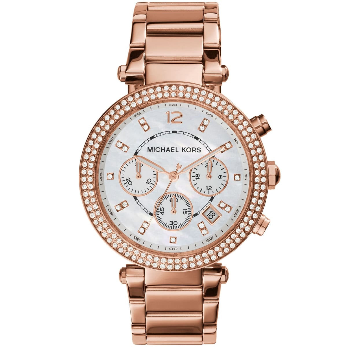 Michael Kors Parker Women's Rose Gold Watch - MK5491