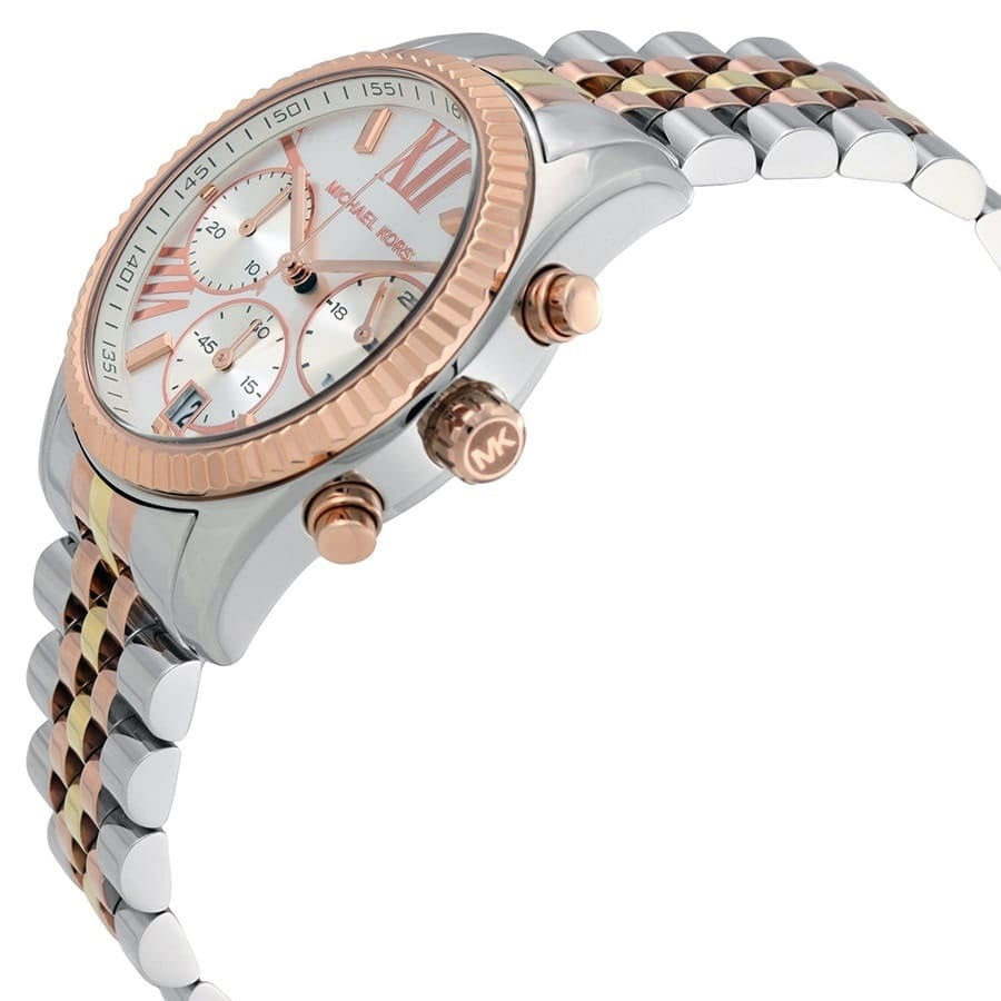 Michael Kors Lexington Women's Tri-Tone Watch - MK5735