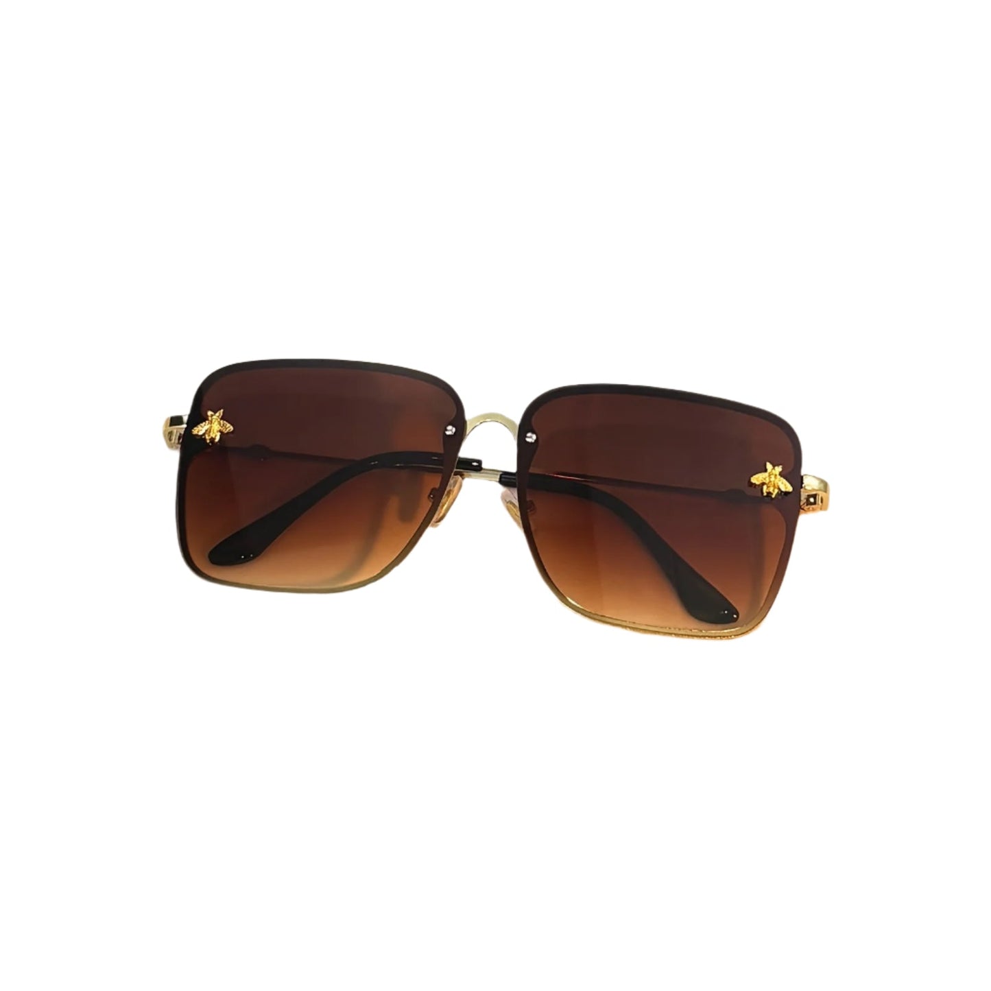 Bee Detail Gradient AC Lens Sunglasses