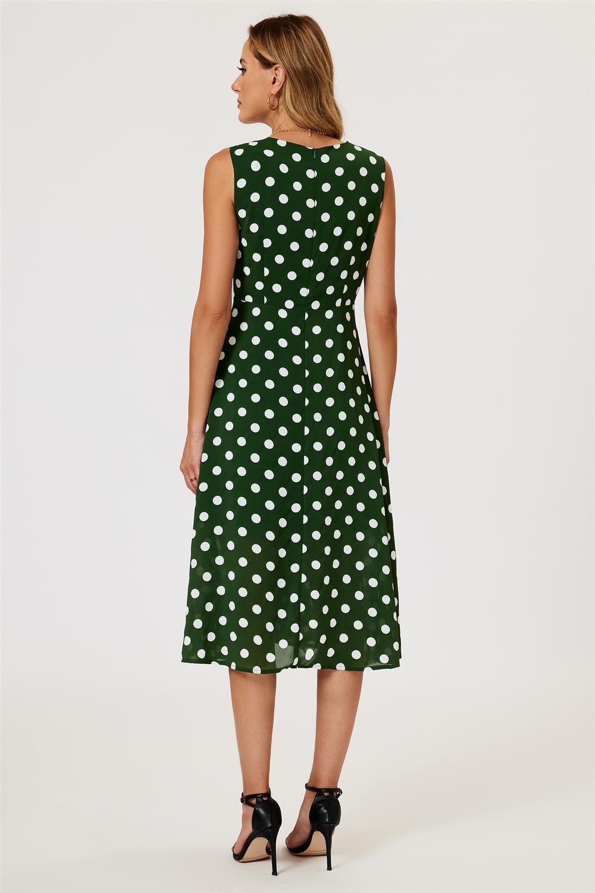 Green Polka Dot Dress