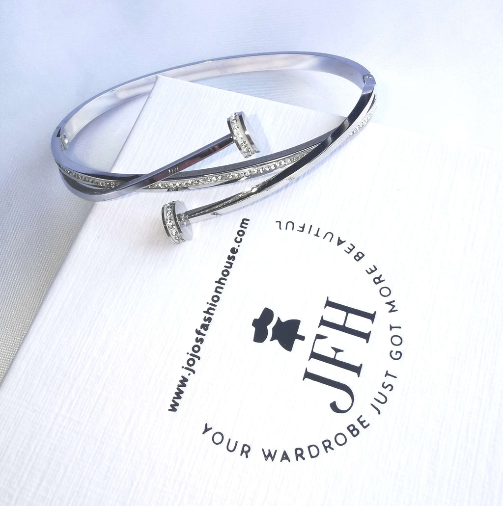 Eden Bangle - Silver image 1