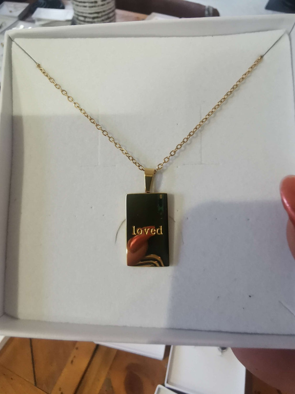 Loved Gold Necklace  image 2