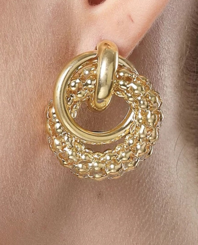 Roxy Intertwined Hoops image 1