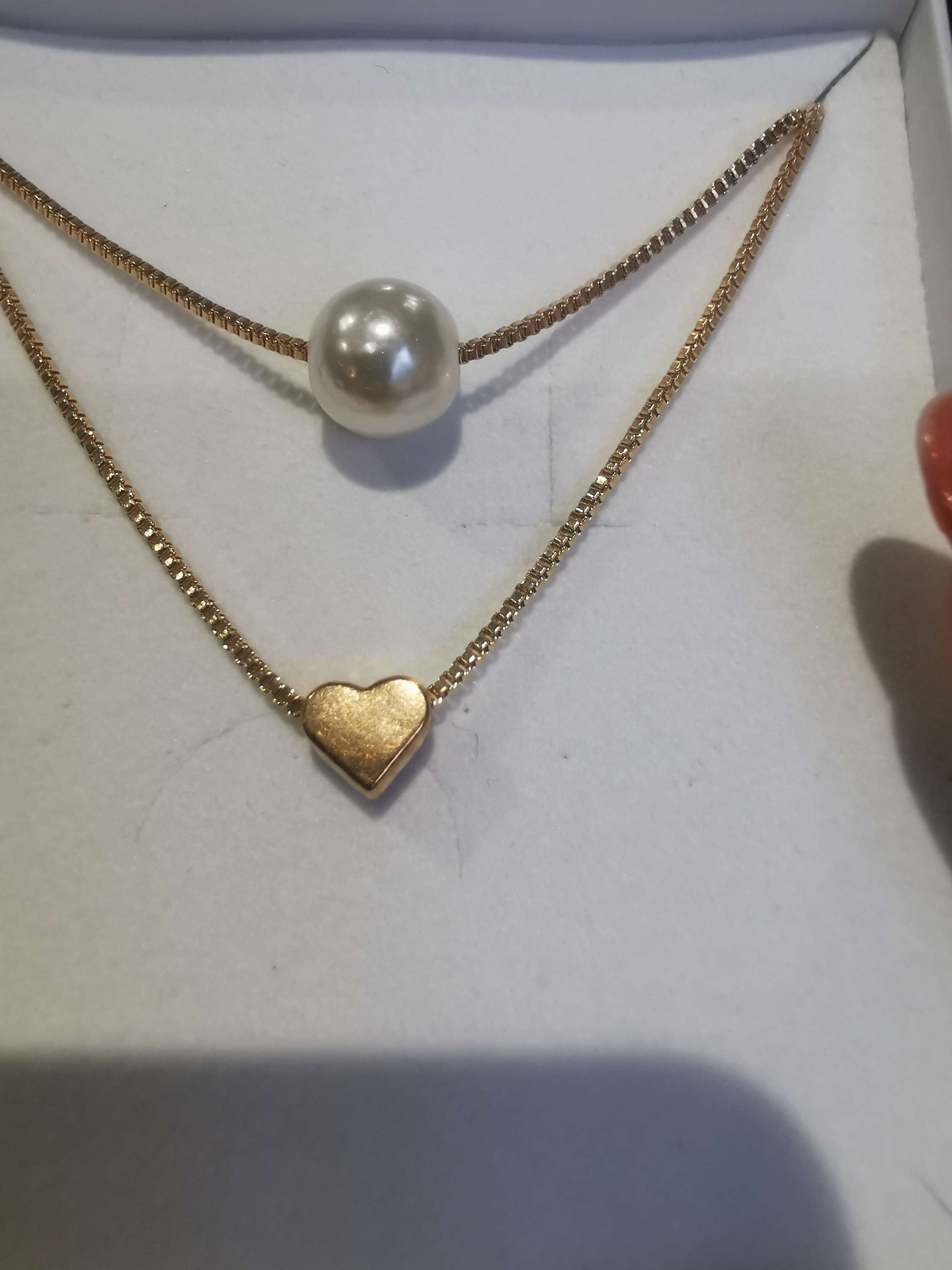 Dana Layer Necklace Rose Gold image 3