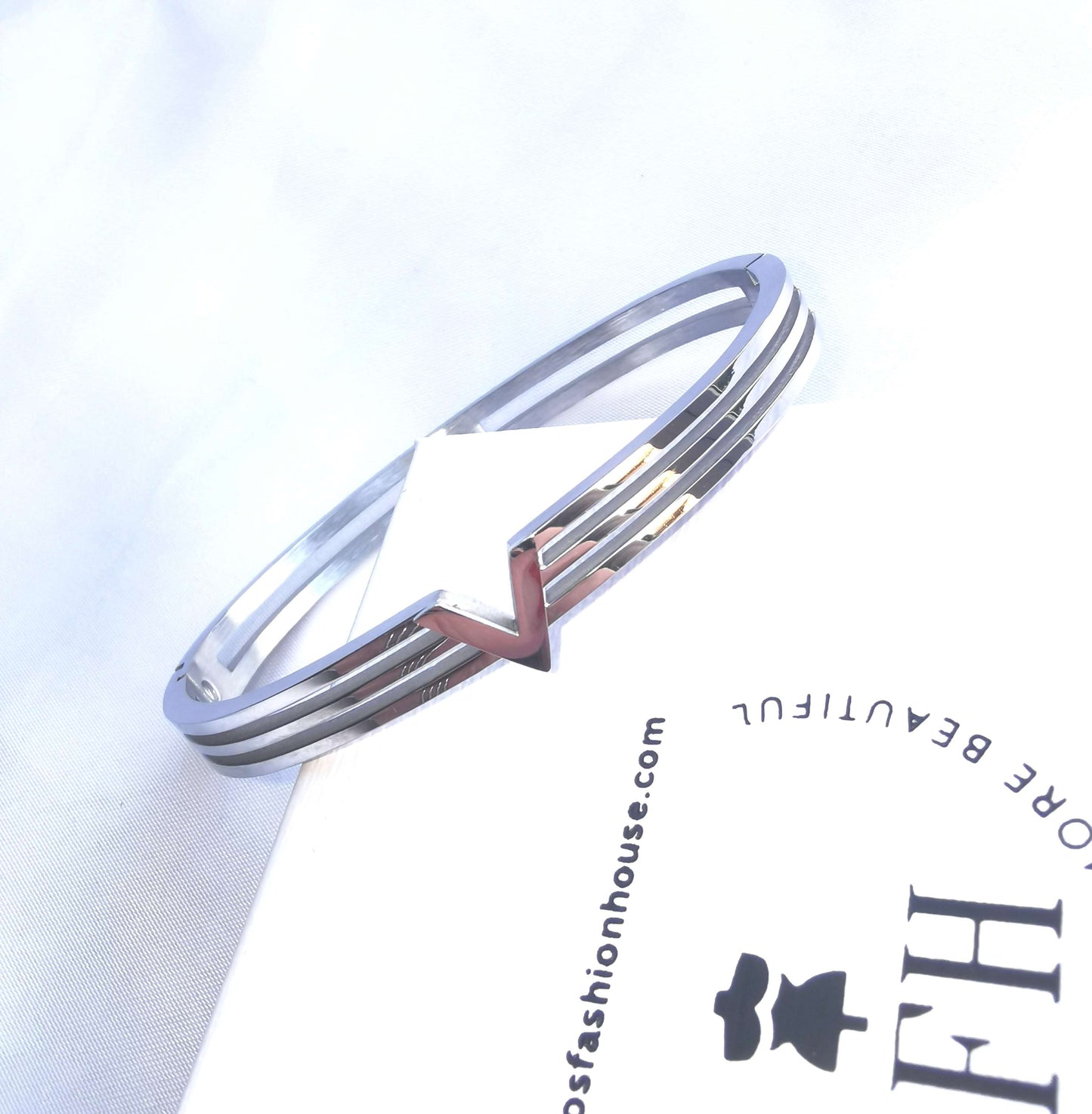 Valentina Bangle - Silver image 0