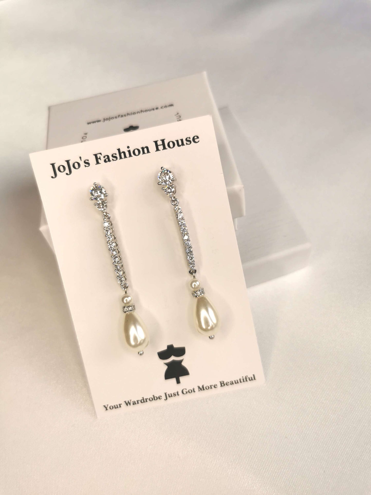 Suzanna Drop Silver  image 3