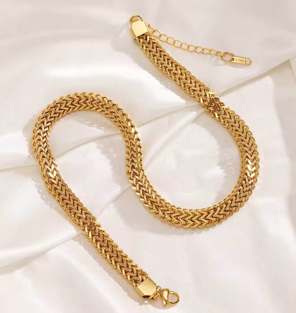 Katie Double Curb Chain Set image 1