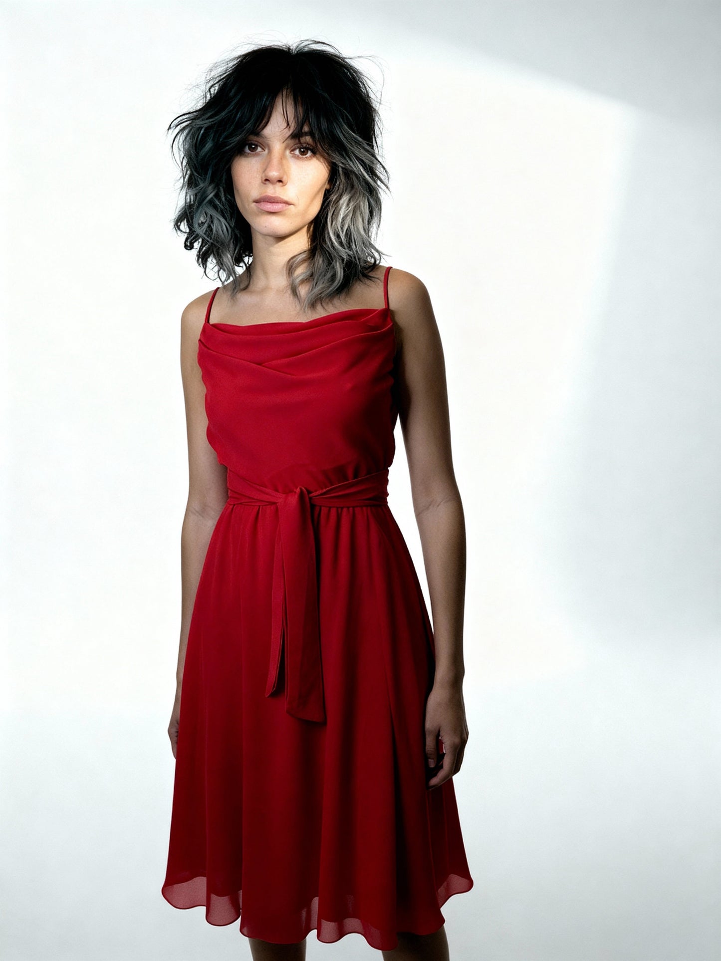 Bright Red Saks Fifth Avenue - Ferrali Preloved Dress UK 10 - 12