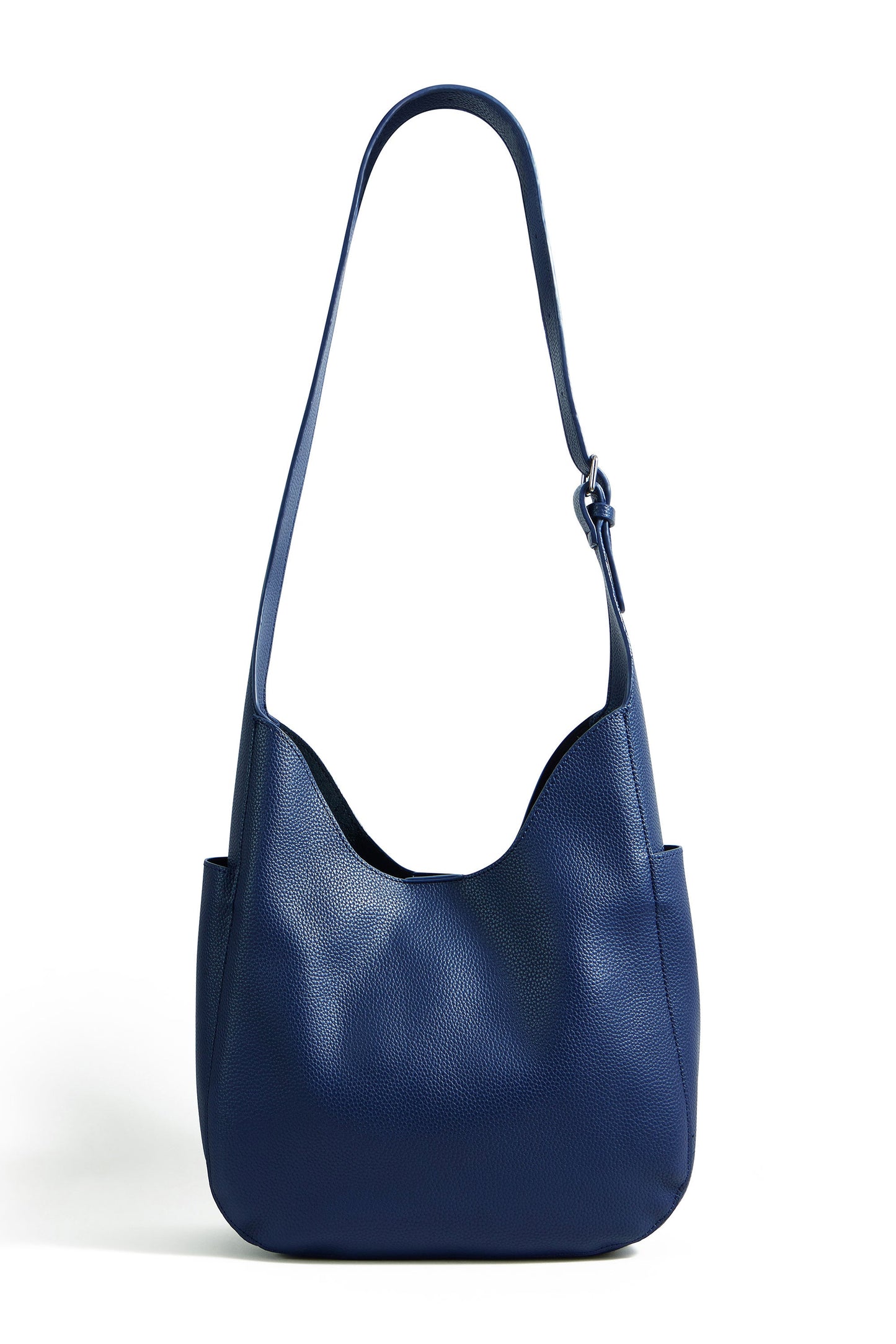 Navy Shoulder Bag With Detachable Inside Purse