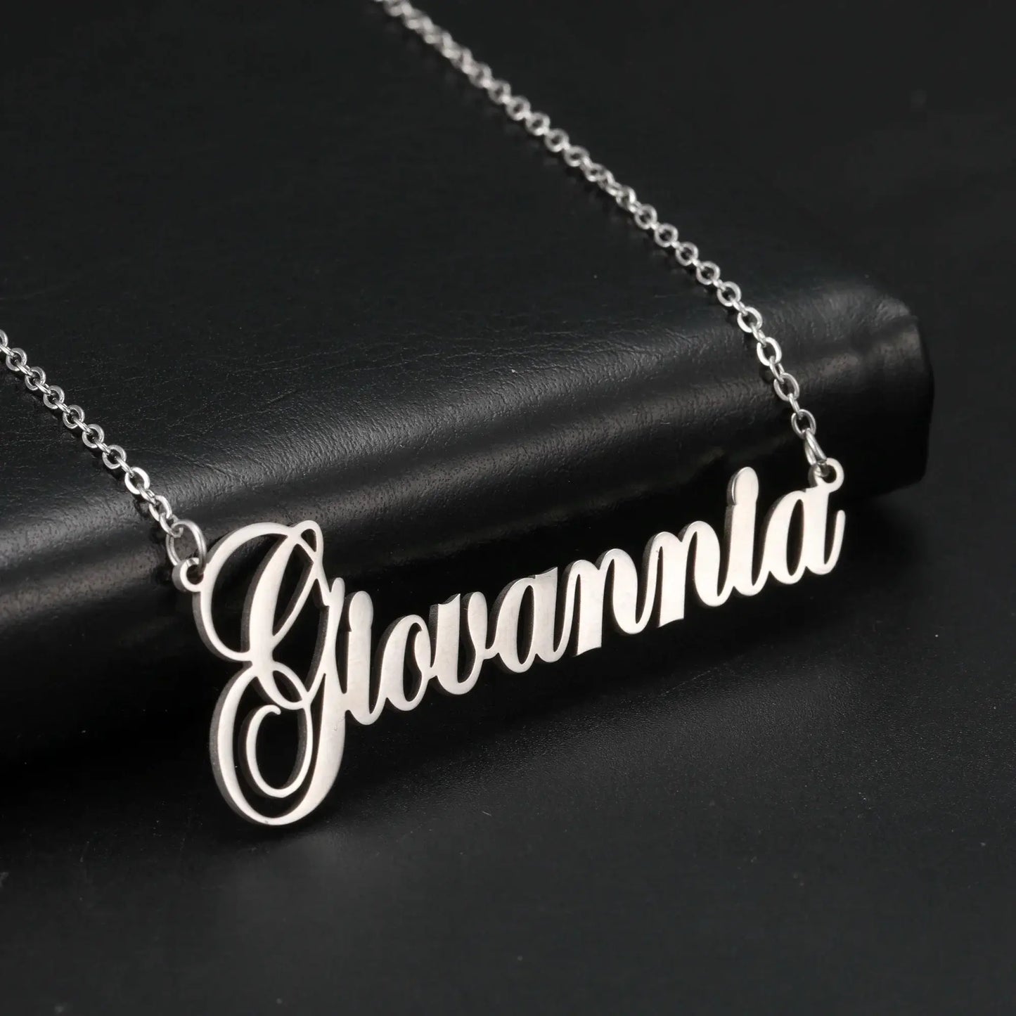Personalized Stainless Steel Choker Necklace