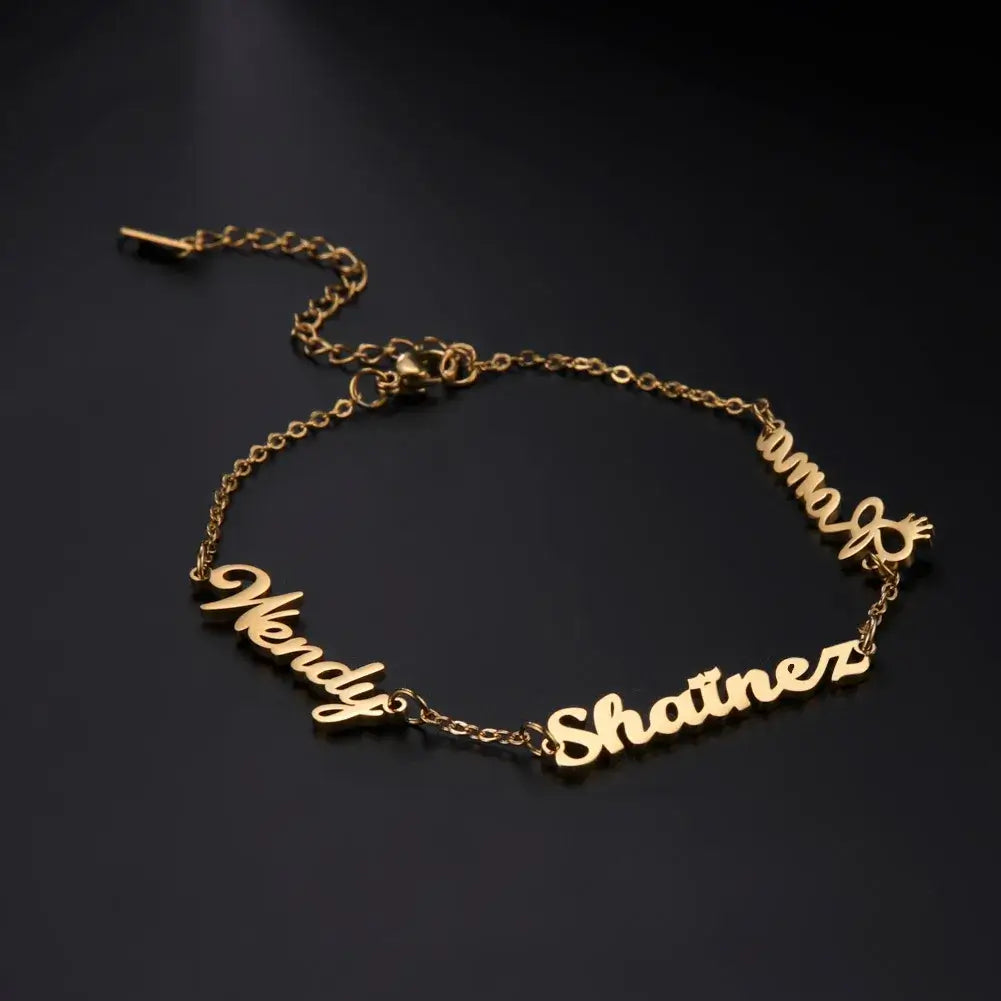 Custom Multi-Name Bracelet