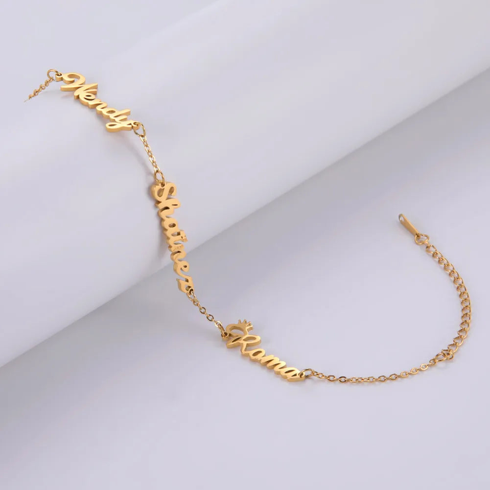Custom Multi-Name Bracelet