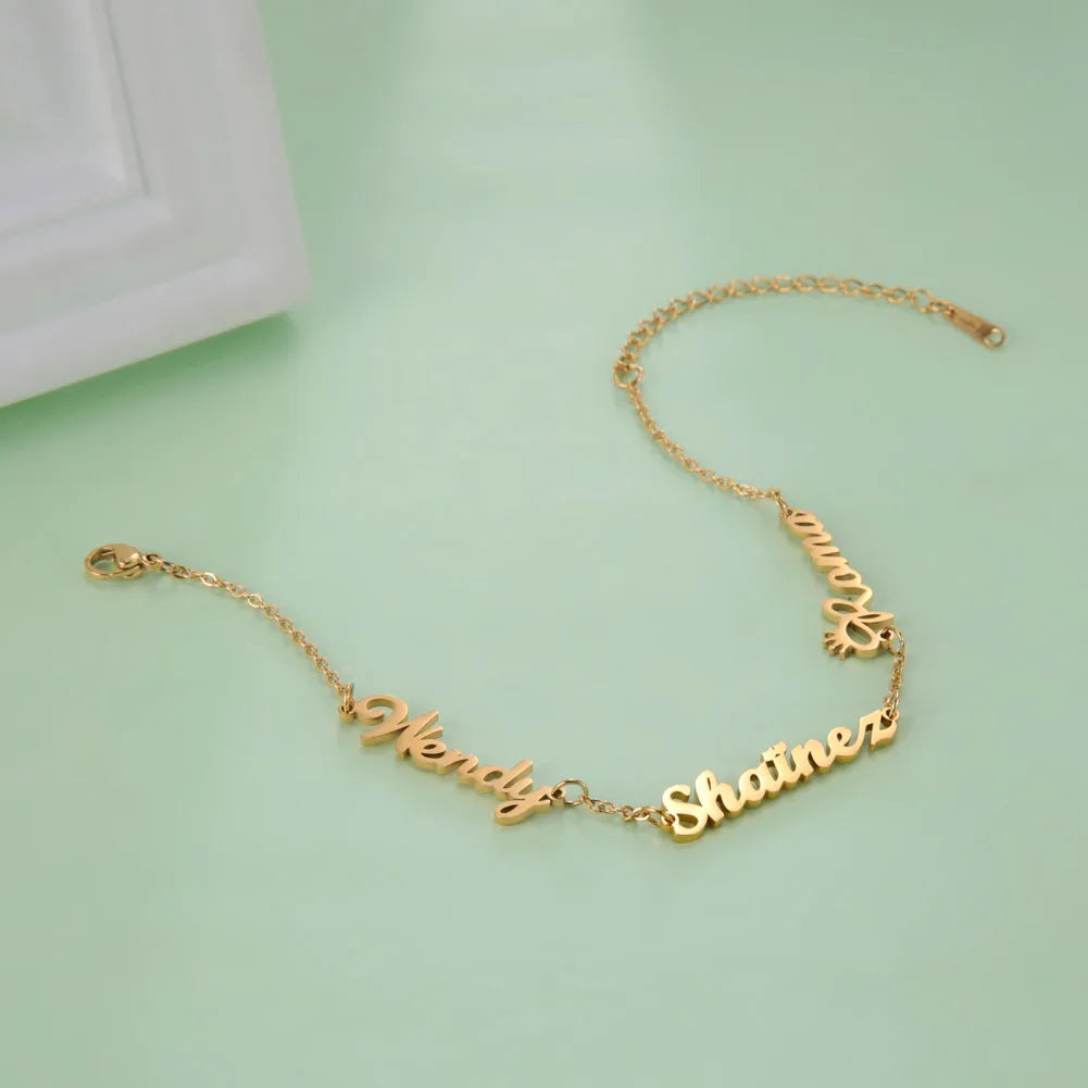 Custom Multi-Name Bracelet