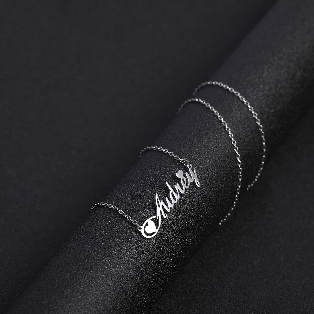 Personalized Stainless Steel Choker Necklace