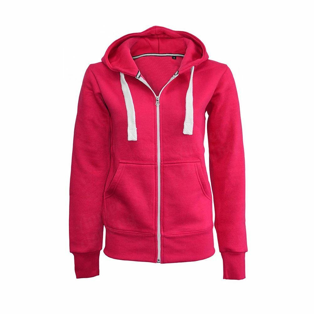 Zip Up Hoodie Jacket - Various Colour Options