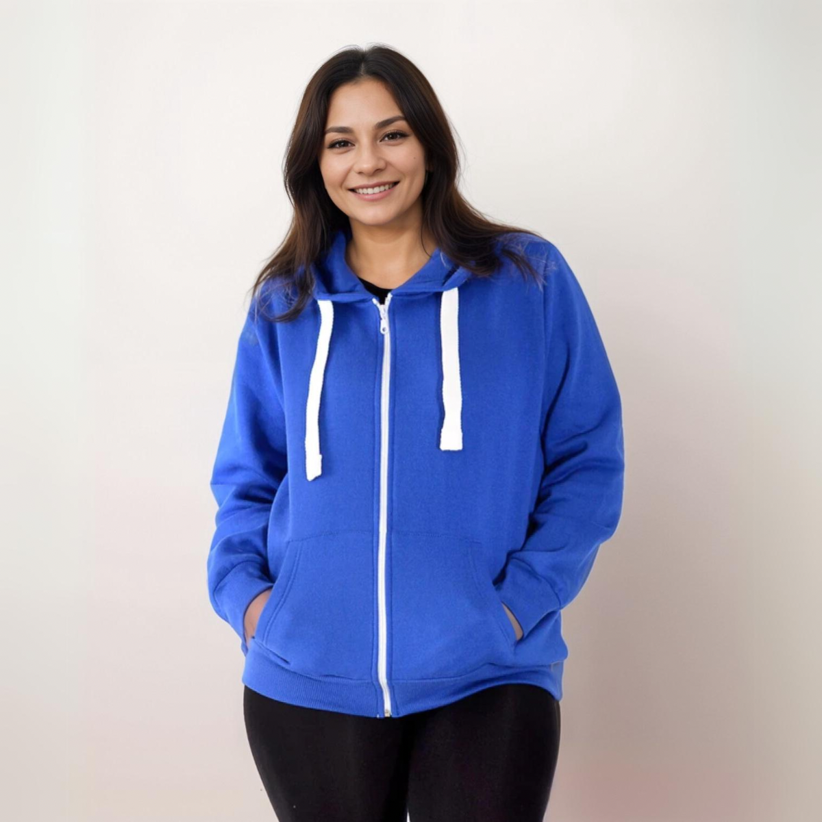 Zip Up Hoodie Jacket - Various Colour Options