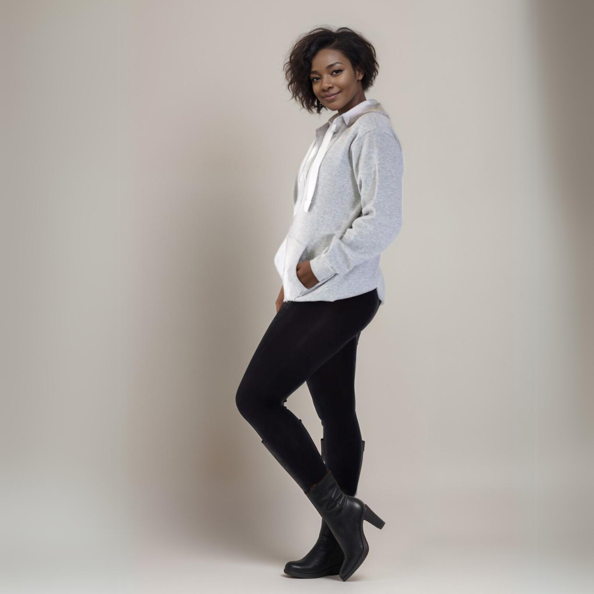 Zip Up Hoodie Jacket - Various Colour Options