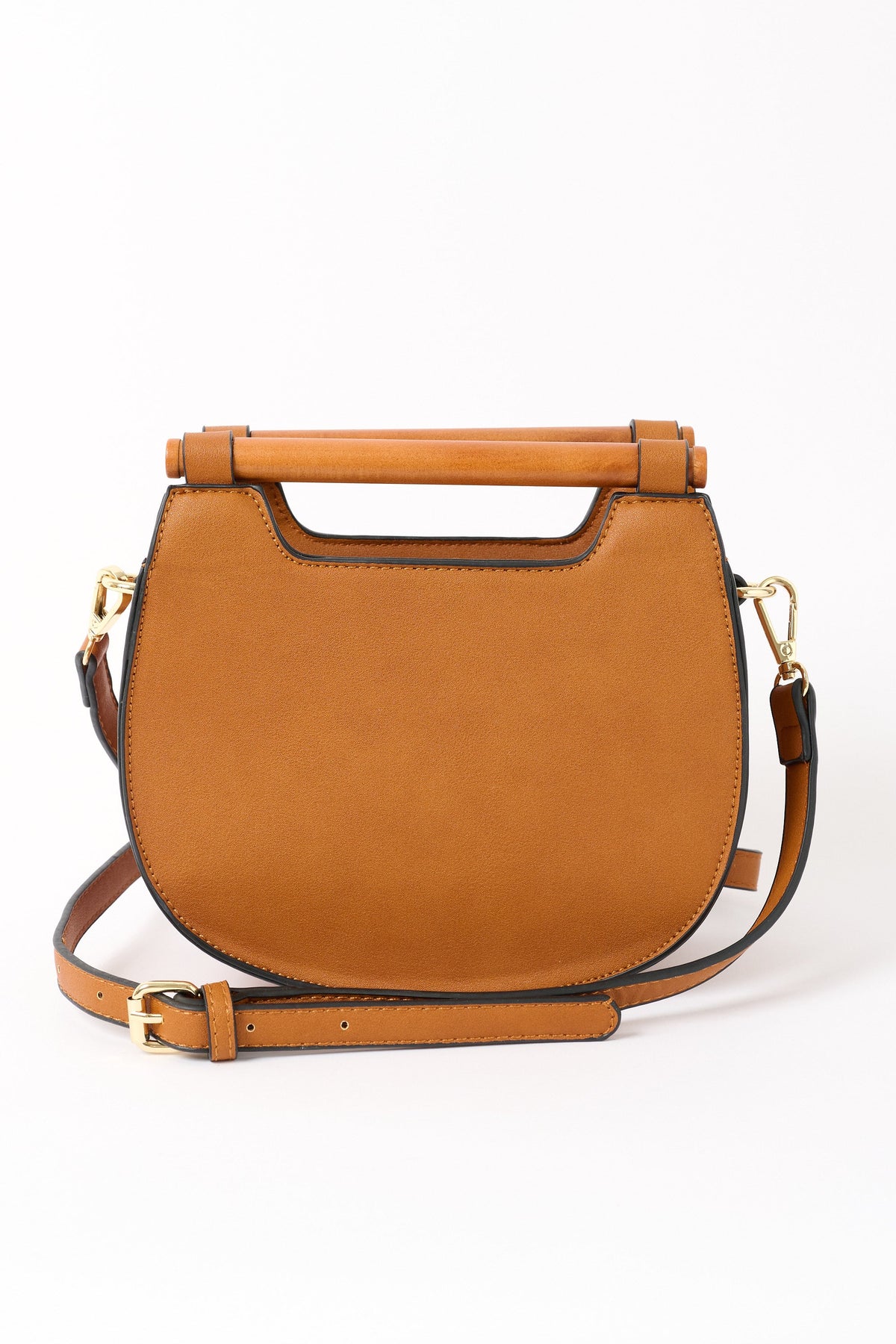 Tan Saddle Bag