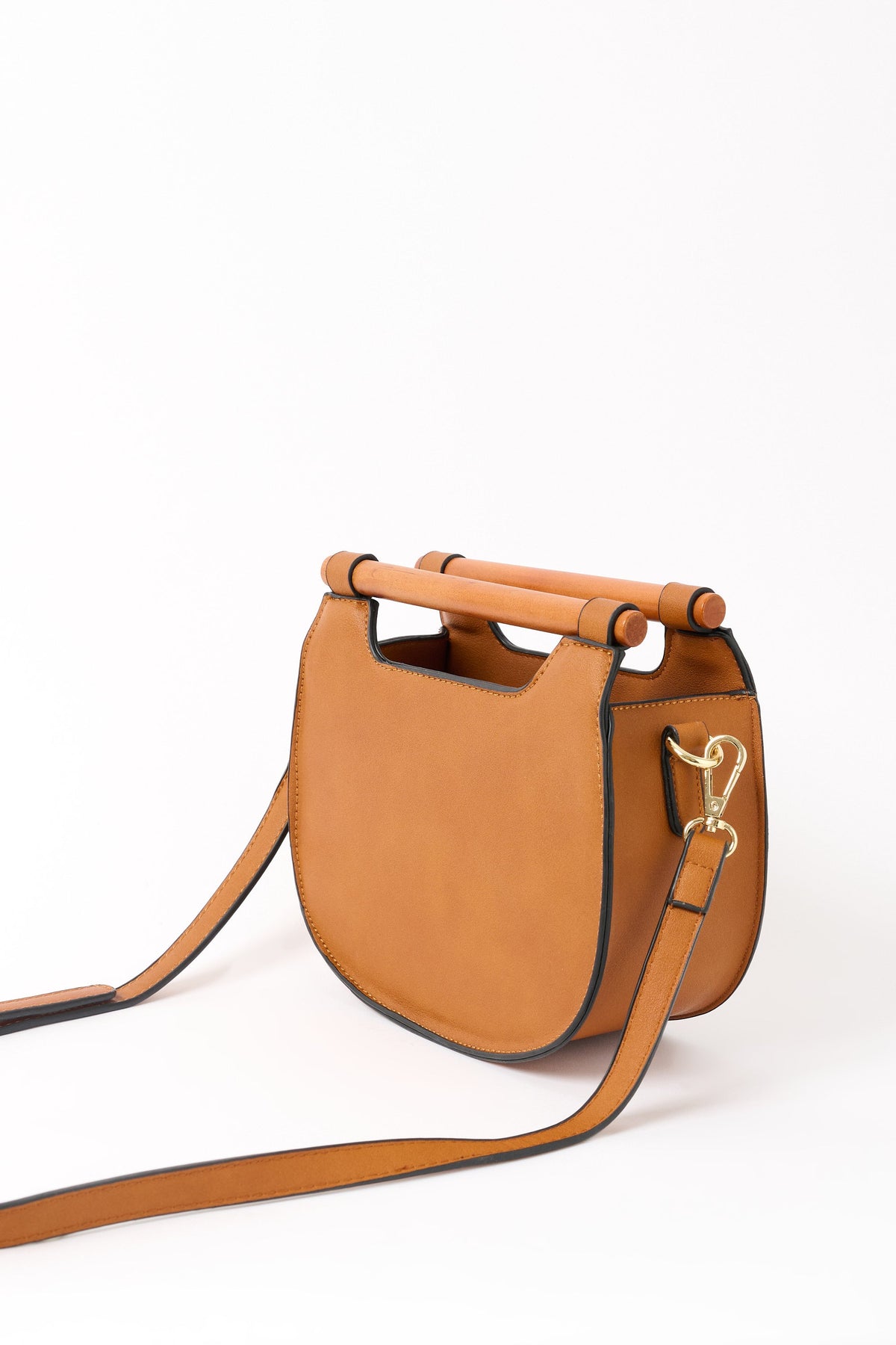 Tan Saddle Bag
