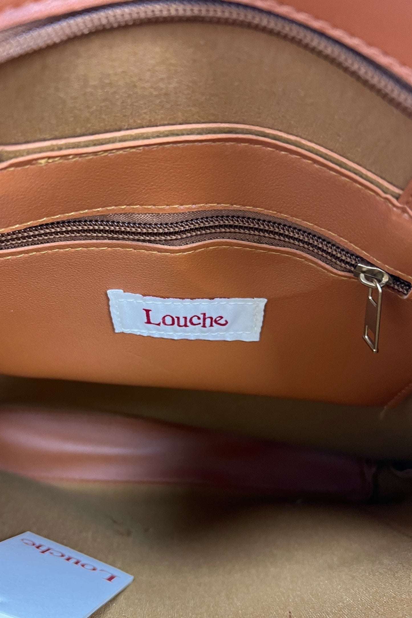 Louche Tan Tote Shoulder Bag