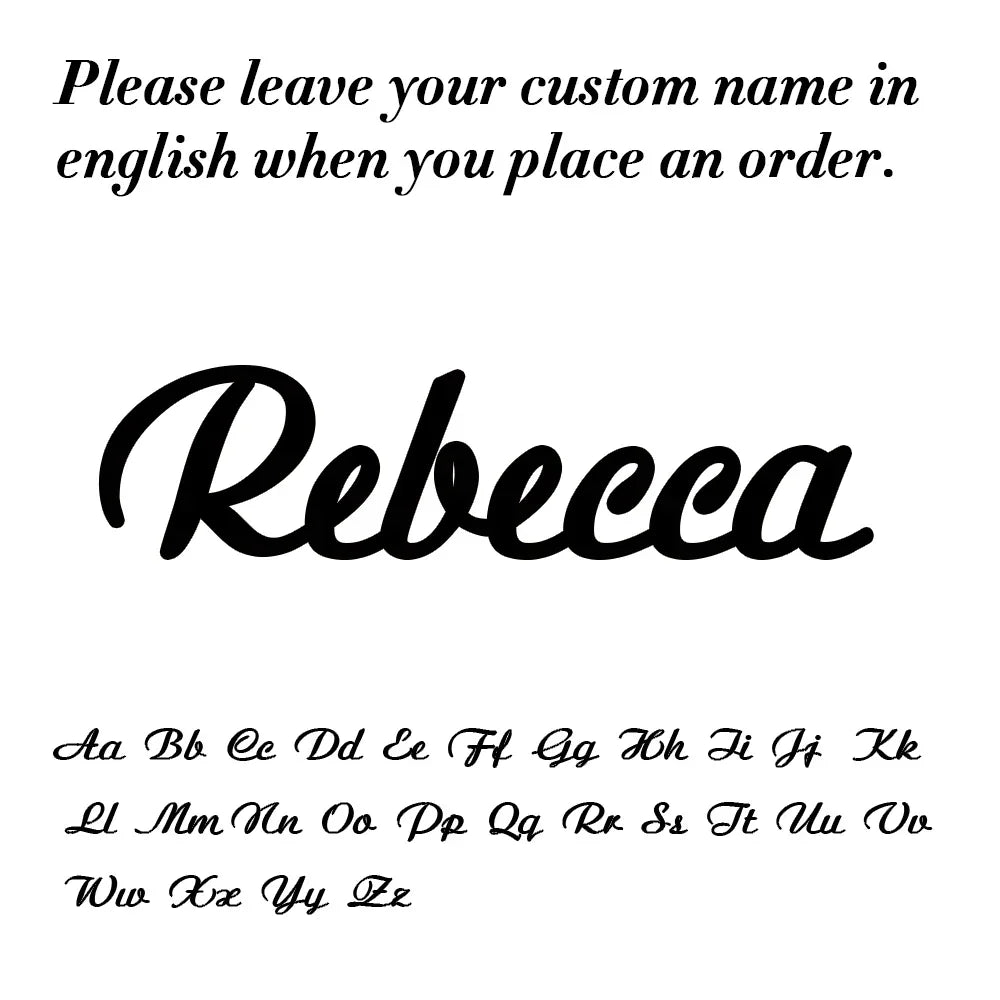 Crown Personalized Custom Name Necklace - Available in Gold or Silver