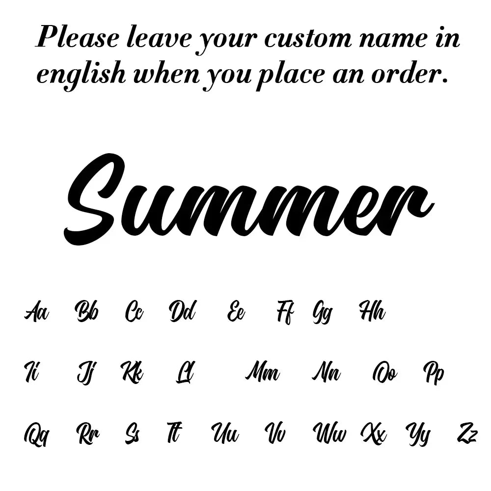 Personalized Stainless Steel Choker Necklace