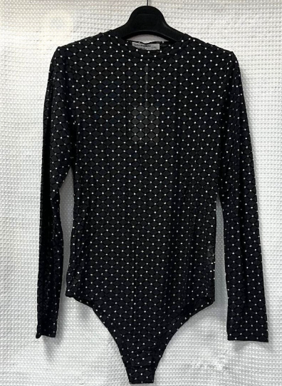 Velour Sparkle Body Suit - 2 Colour Options