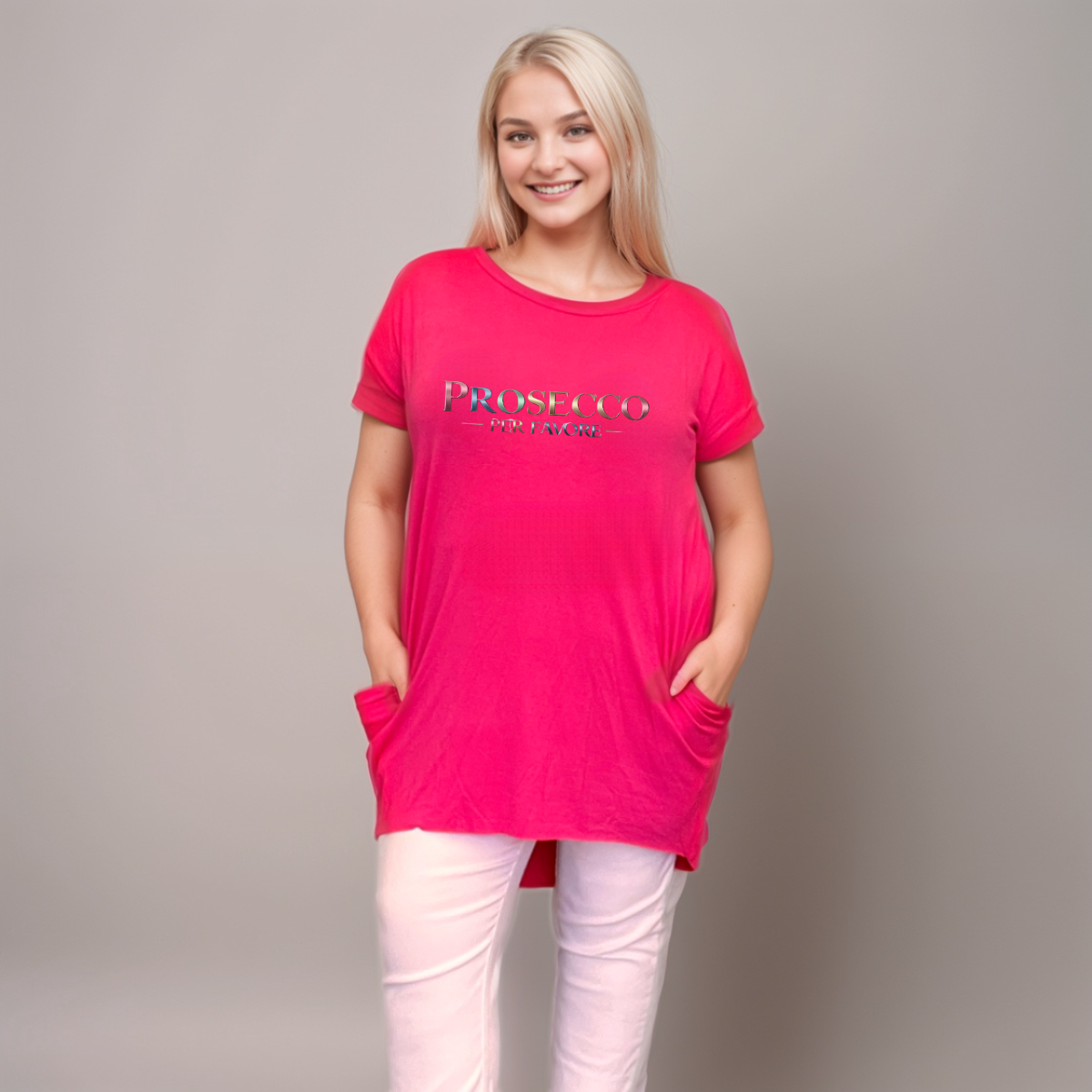 Longline Pocket T-Shirt