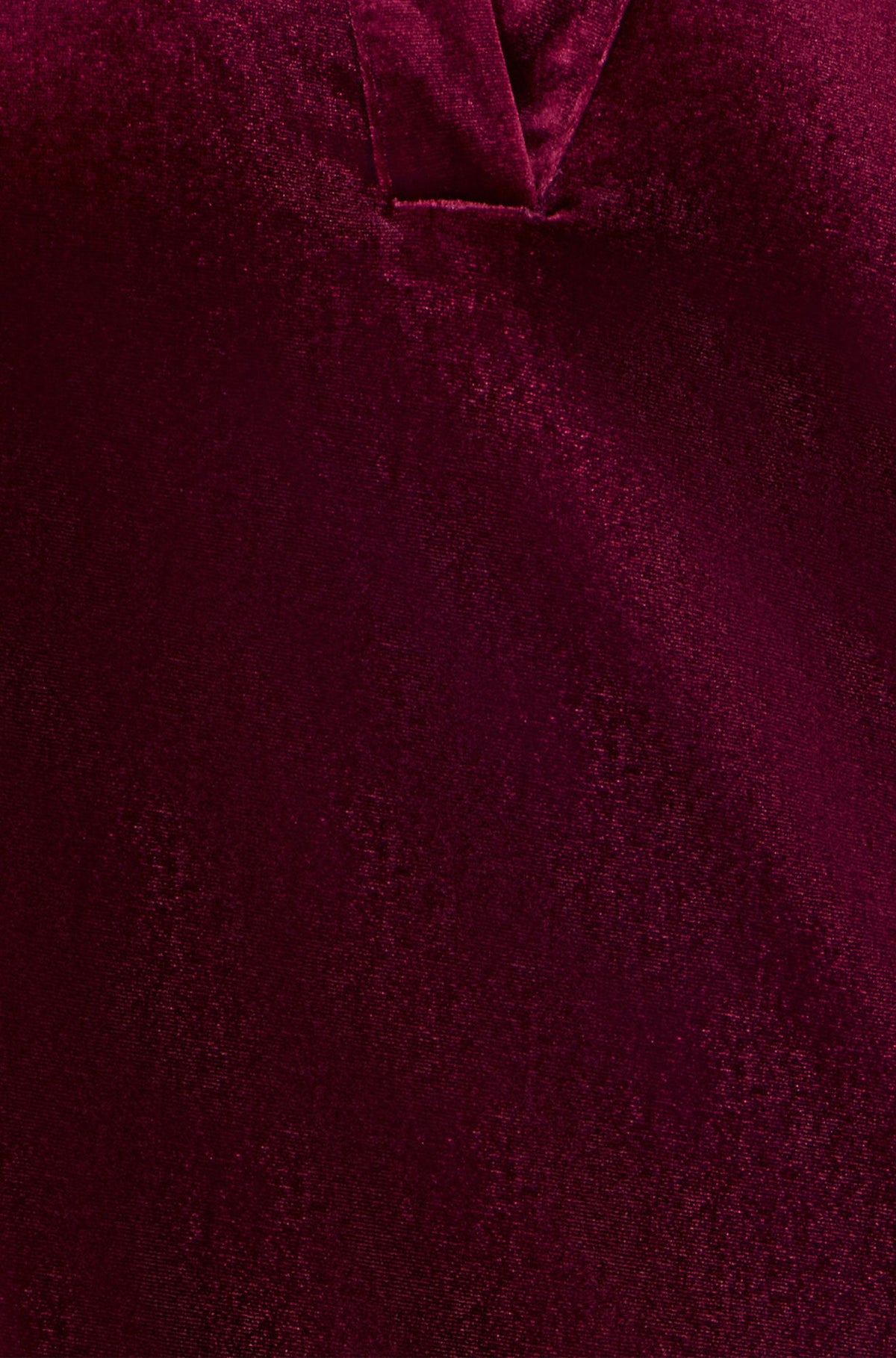 Burgundy Velvet Tunic Dress