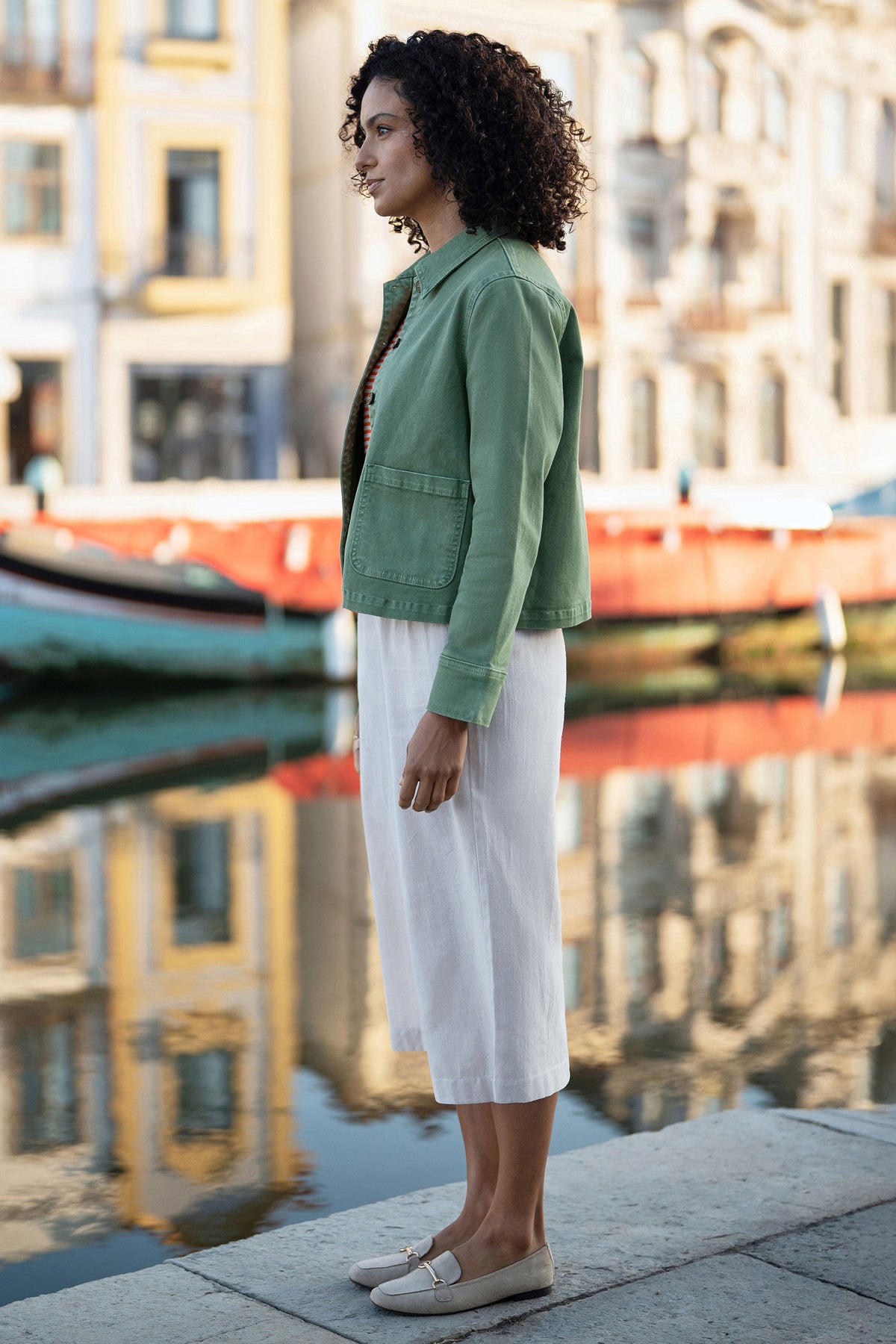 Green Canvas Jacket