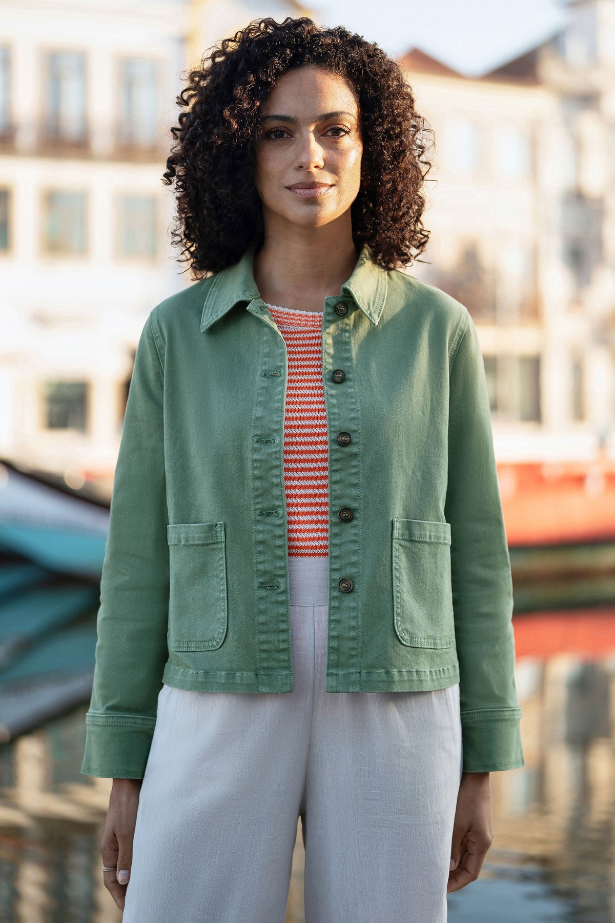 Green Canvas Jacket