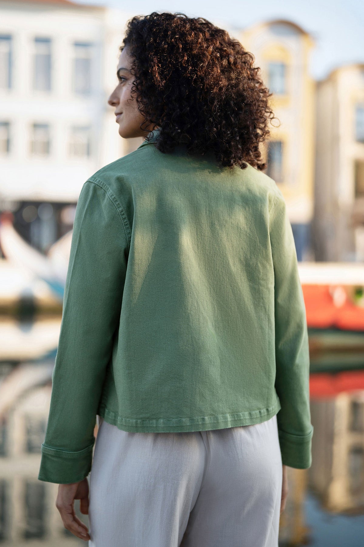 Green Canvas Jacket