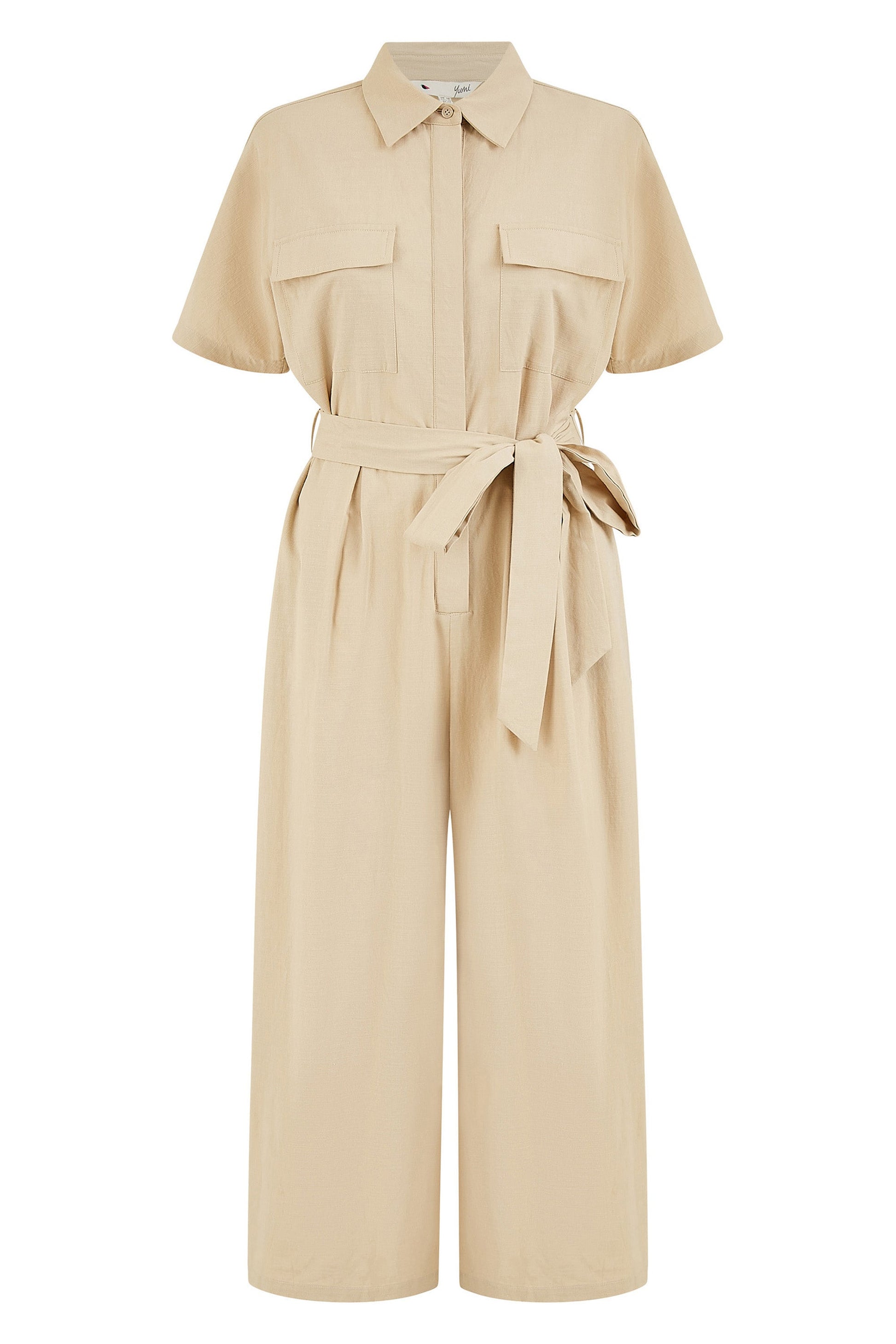 Stone Utility Relaxed Fit Jumpsuit