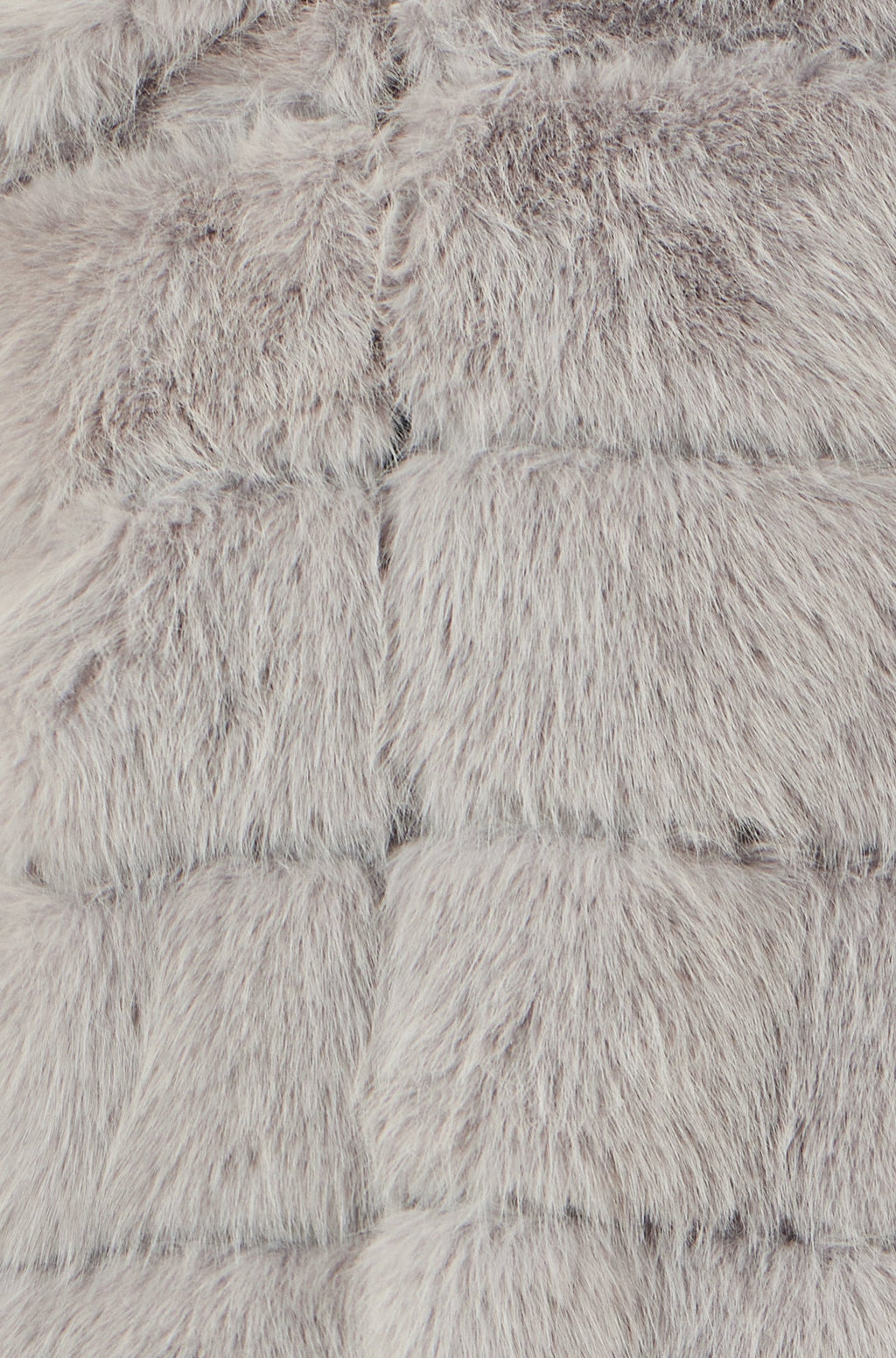 Grey Luxe Faux Fur Coat - Sizes 8 to 16